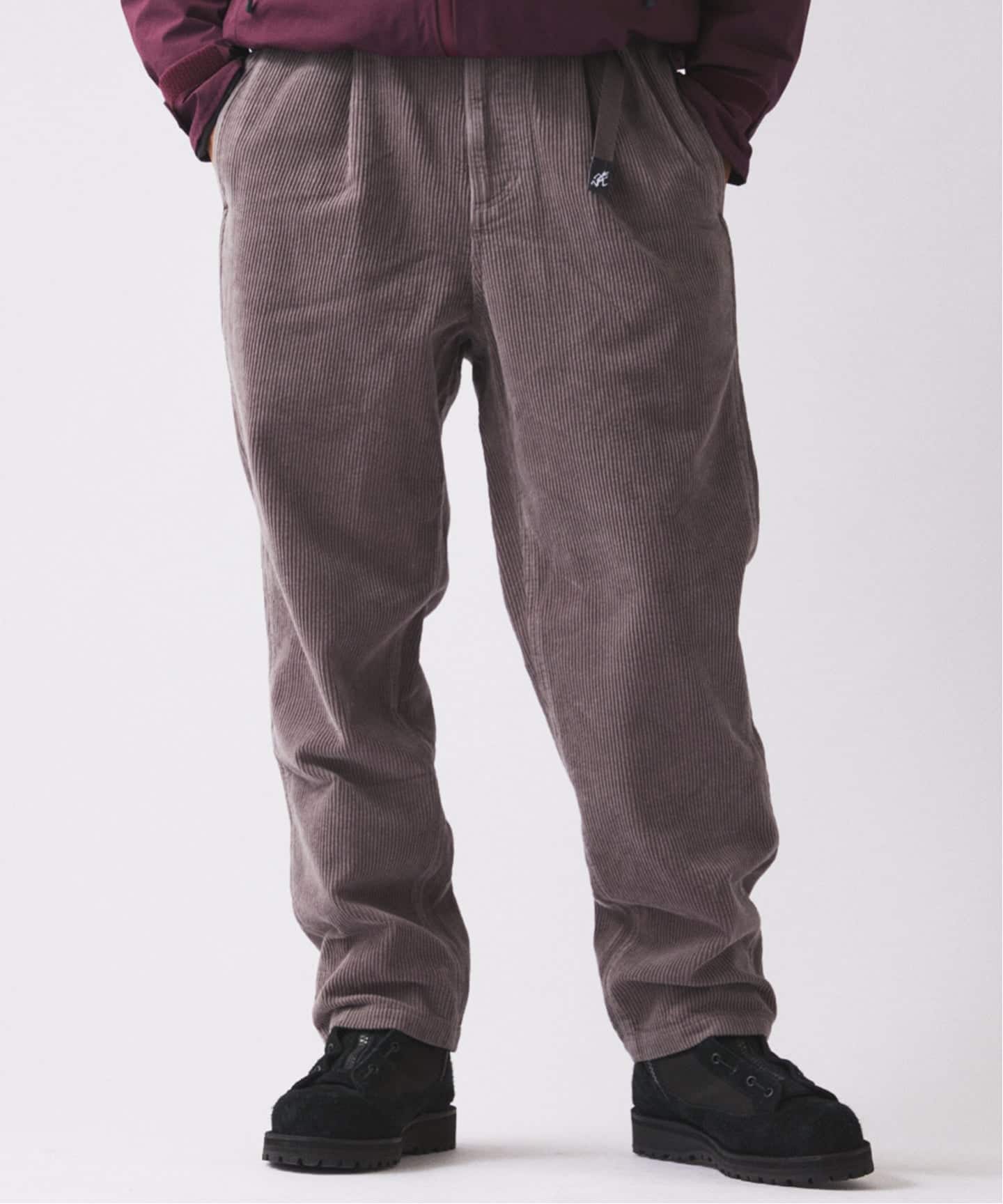 GRAMICCI / グラミチ 別注 コーデュロイ リラックスド プリーツ パンツ