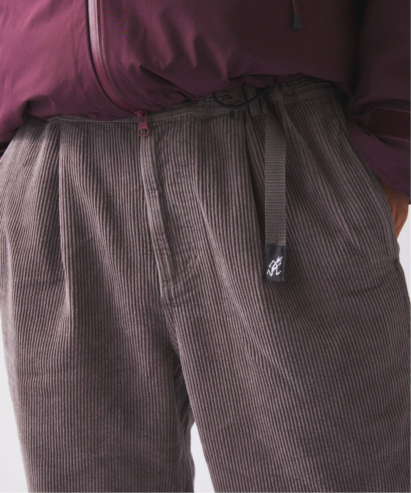 GRAMICCI / グラミチ 別注 コーデュロイ リラックスド プリーツ パンツ