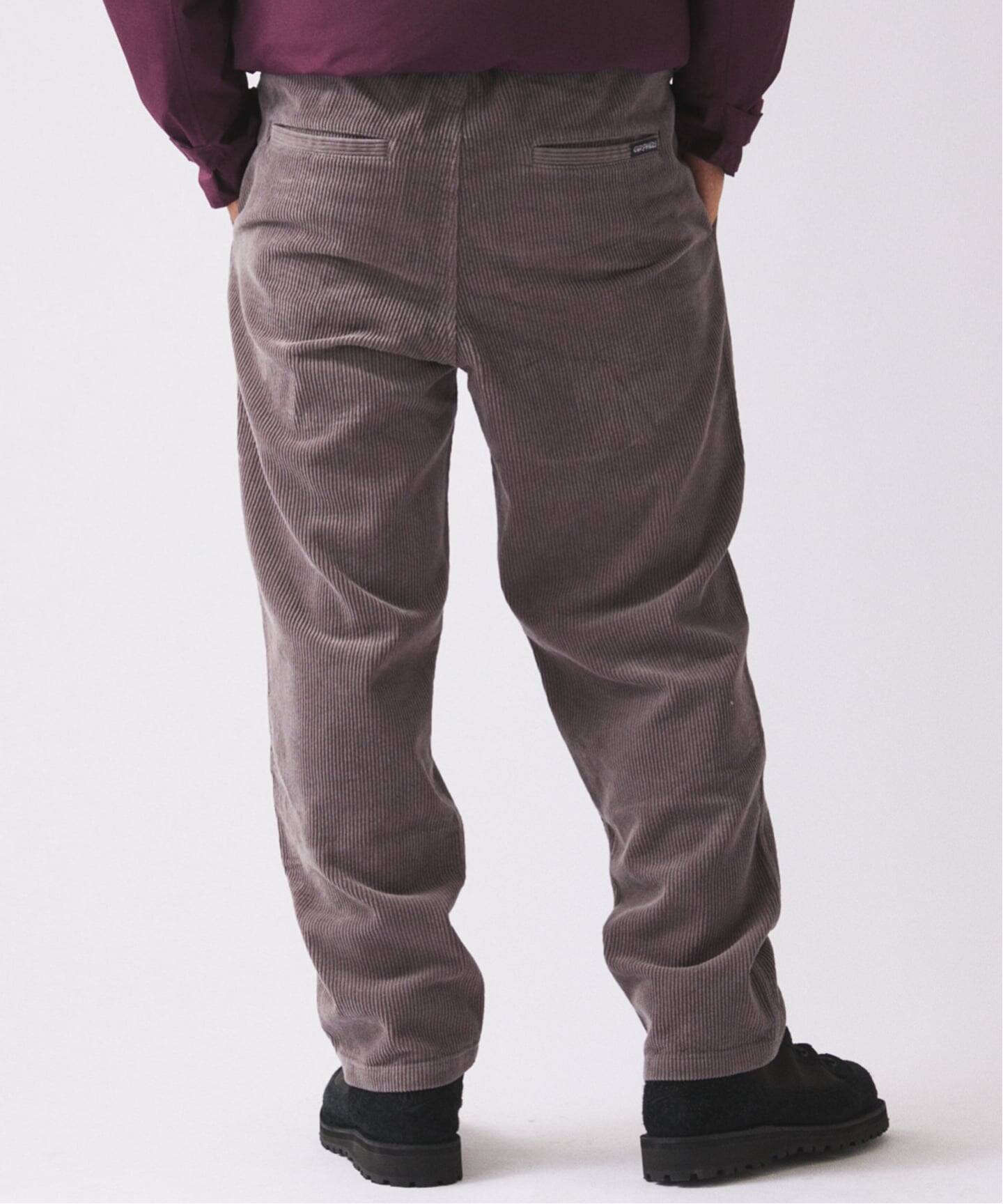 GRAMICCI / グラミチ 別注 コーデュロイ リラックスド プリーツ パンツ