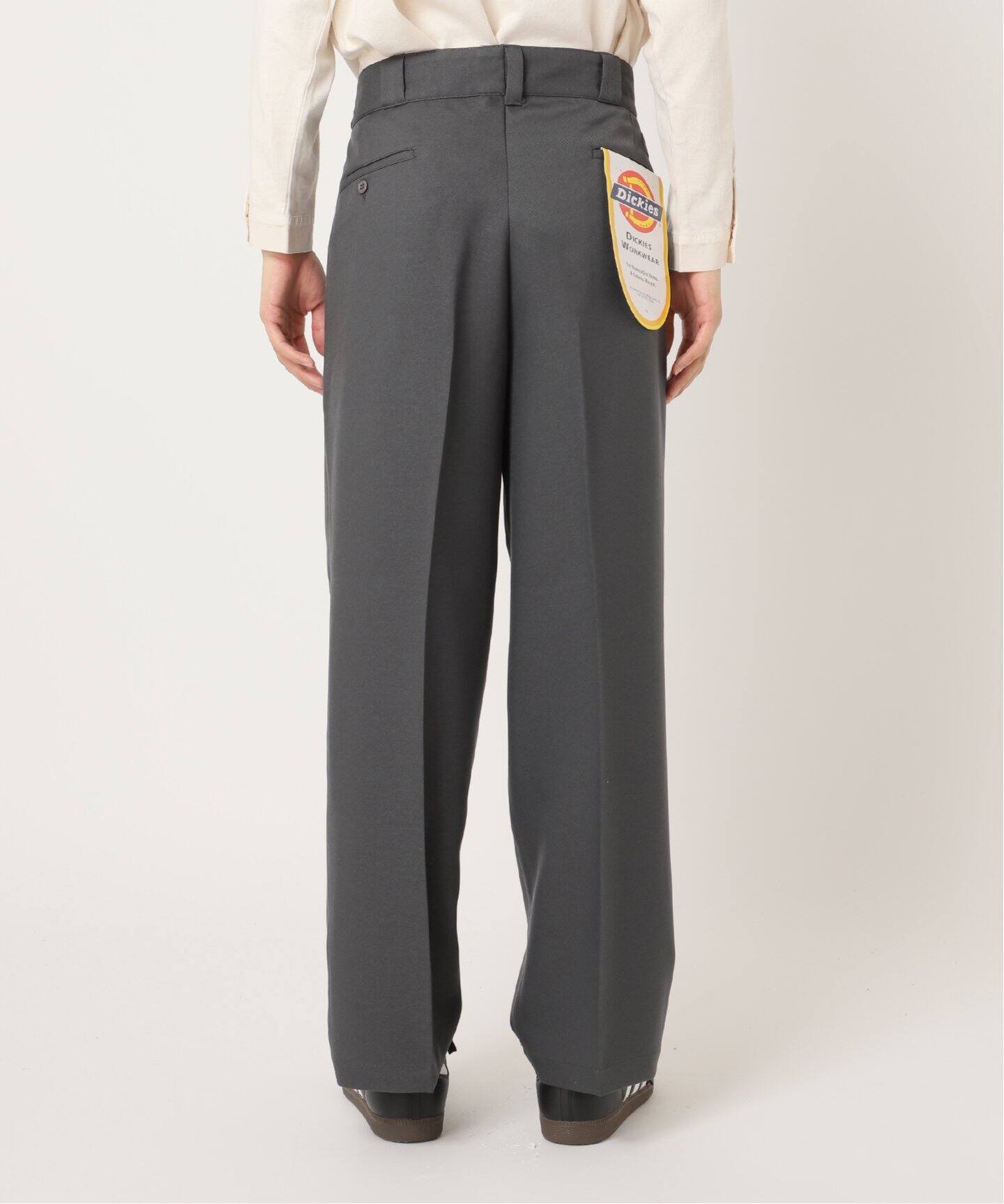 ディッキーズ　js relume別注 874 ワイドスラックス　グレー　Ｌサイズ 追加》DICKIES / ディッキーズ 別注 874 ワイドスラックス（スラックス
