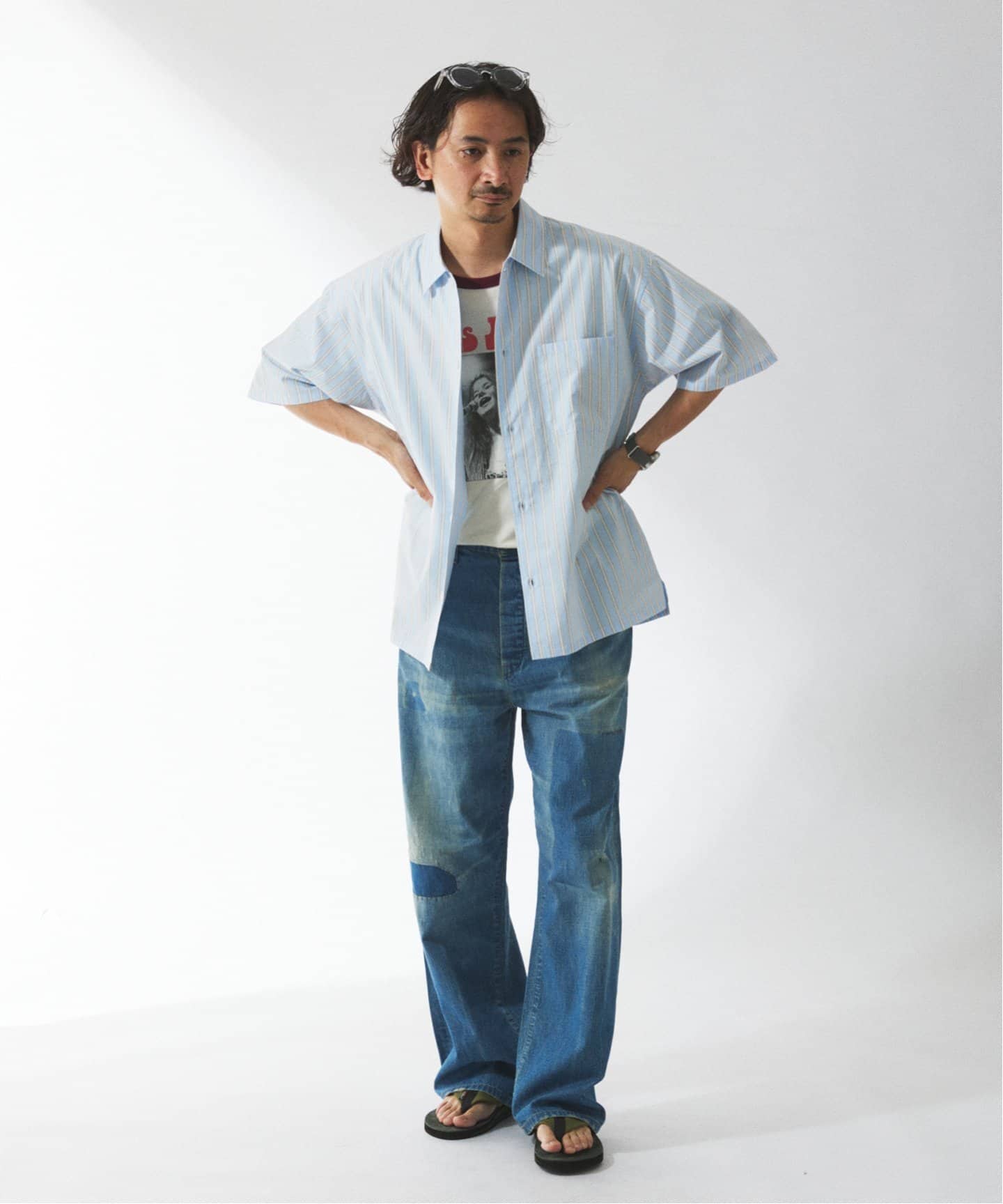 ☀️ワイドレッグデニムパンツ☀️ JOURNAL STANDARD 予約》AUTHEN / オーセン 別注 ヴィンテージ ワイドレッグデニム