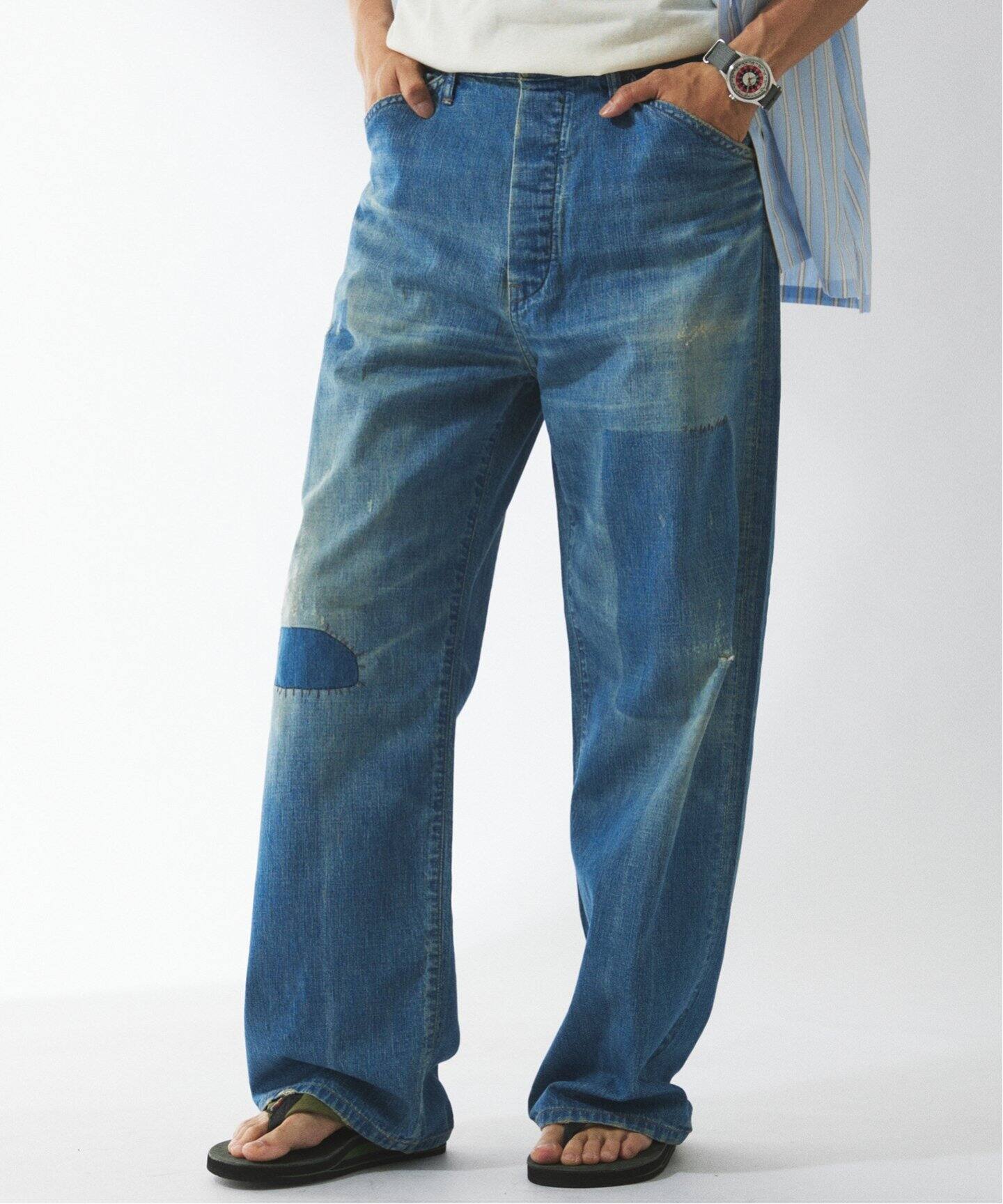 新品タグ付き　JOURNAL STANDARD relume　ワイドデニム　38 JOURNAL STANDARD - JOURNAL STANDARD relume デニム 38