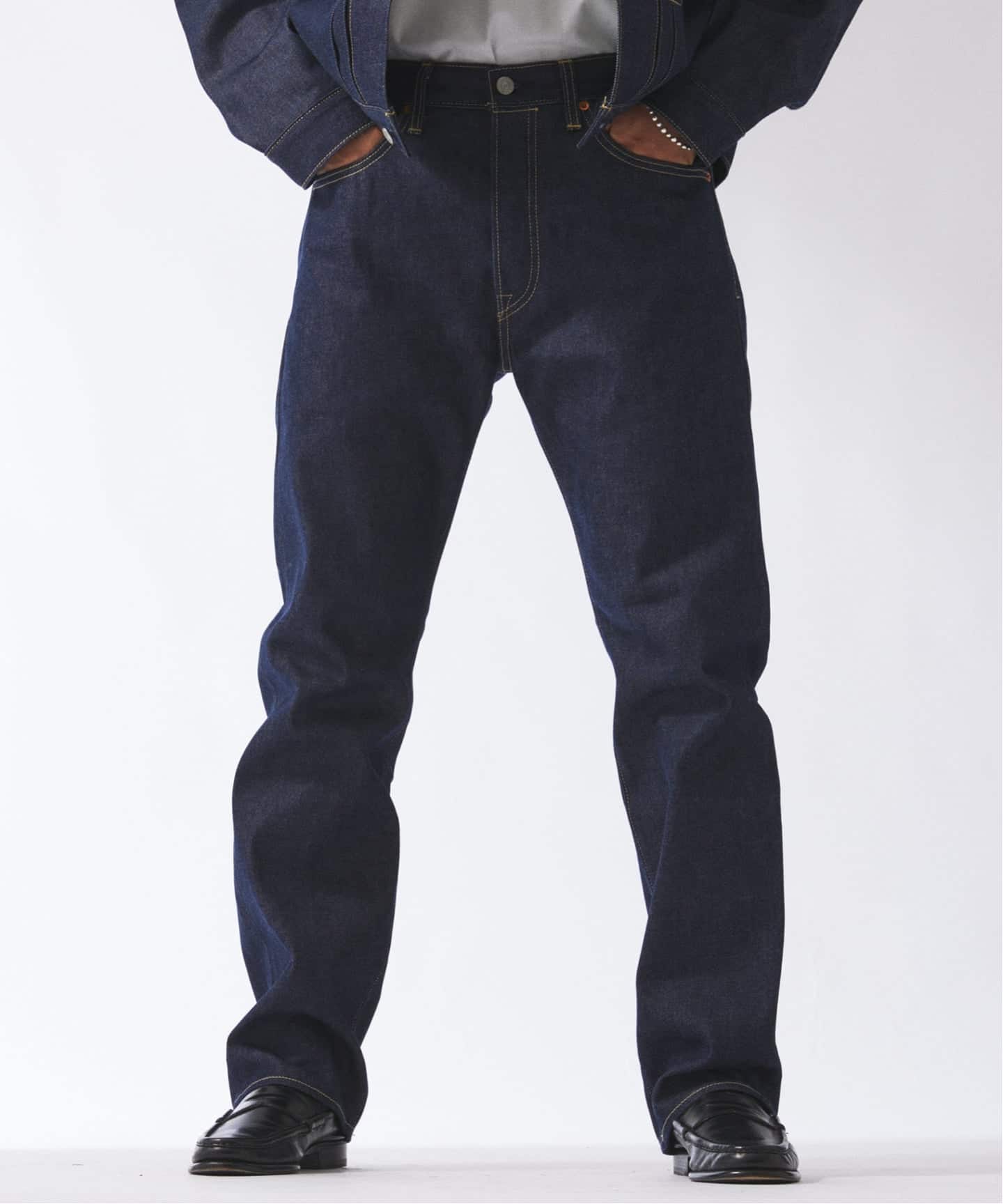 W32 L30 relume 別注 LEVI'S 501 セルビッチ ジーンズ L30】LEVI'S(R)/リーバイス(R) 別注 501(R) セルビッジ リジッド