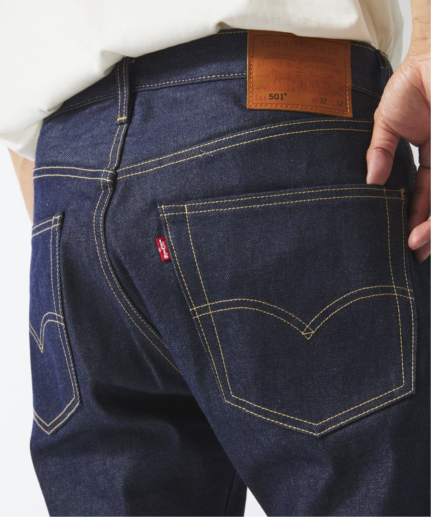 L32】LEVI'S(R)/リーバイス(R) 別注 501(R) セルビッチ リジッド