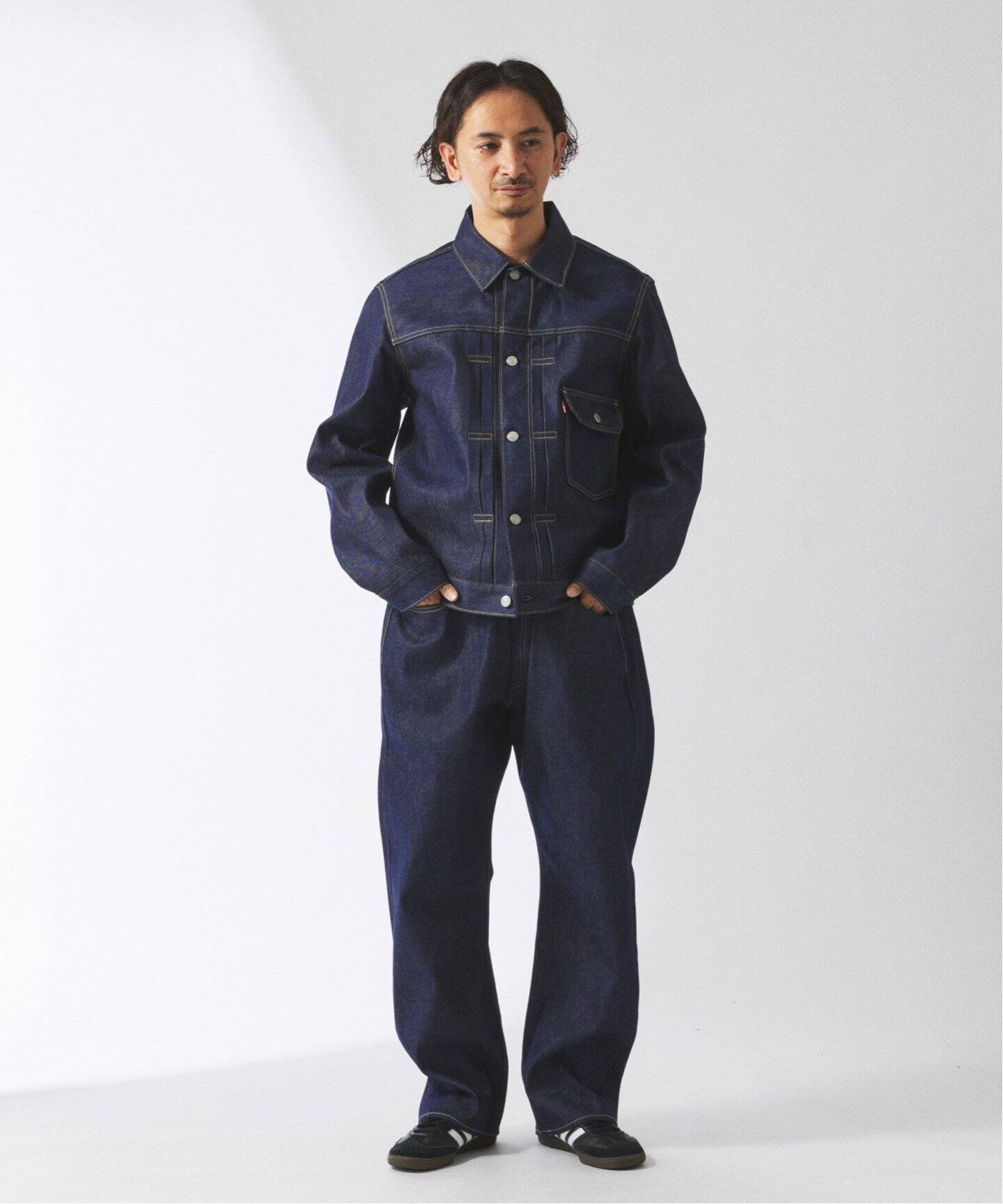 LEVI'S JOURNAL STANDARD 別注　セルビッジ　W34 L28 L28】LEVI'S(R)/リーバイス(R) 別注 501(R) セルビッチ リジッド