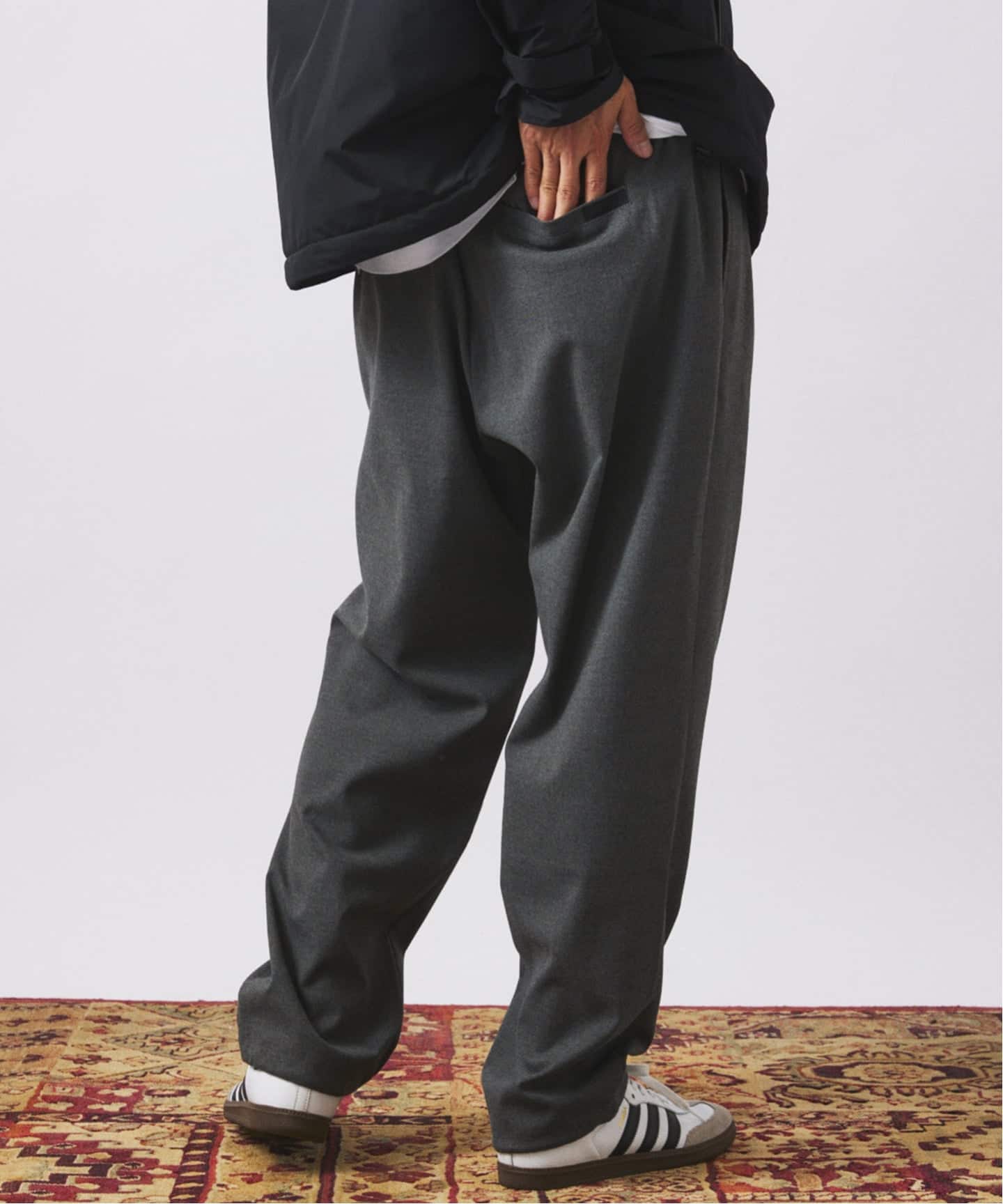 GRAMICCI / グラミチ 別注 TR ウーリー 2タック イージーパンツ