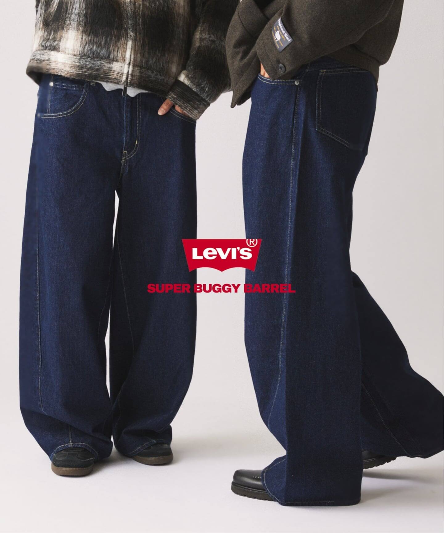 L32】LEVI'S(R)/リーバイス(R) スーパーバギー バレルジーンズ（デニム