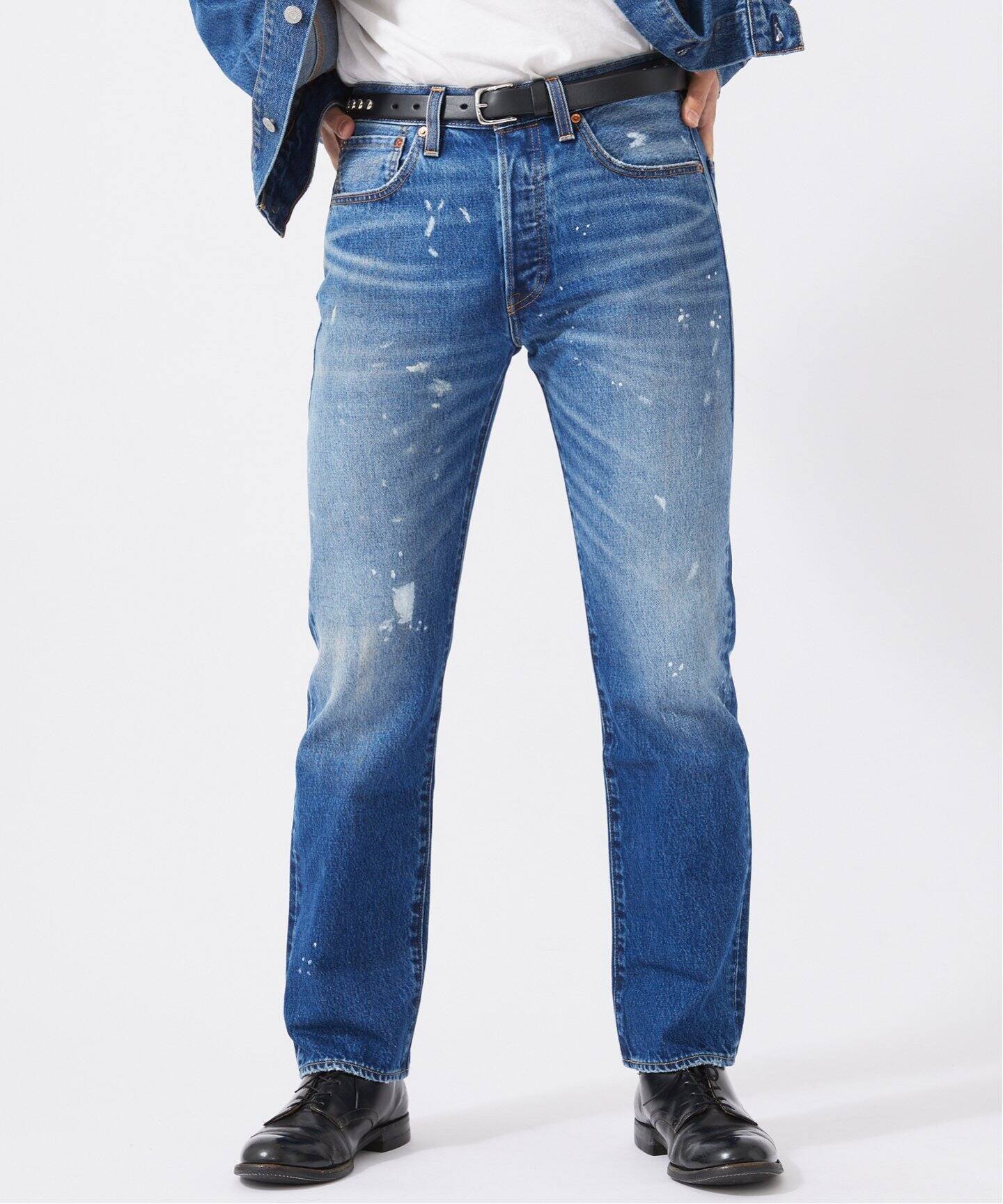 完売 LEVI'S 別注 501 Selvedge Paint Splatte LEVI'S(R)/リーバイス(R) 別注 501(R) Selvedge Paint Splatters