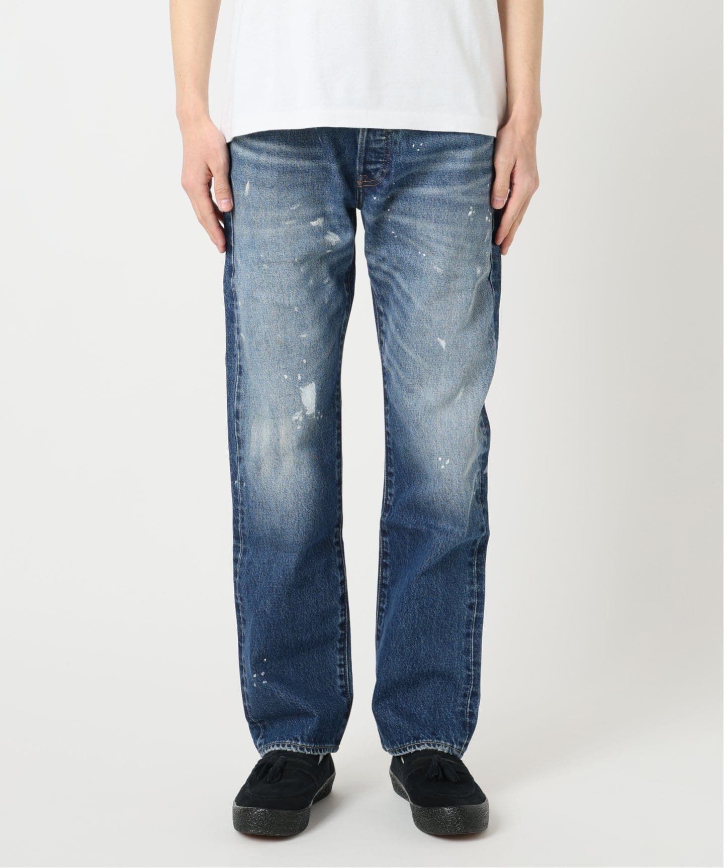 完売 LEVI'S 別注 501 Selvedge Paint Splatte LEVI'S(R)/リーバイス(R) 別注 501(R) Selvedge Paint Splatters