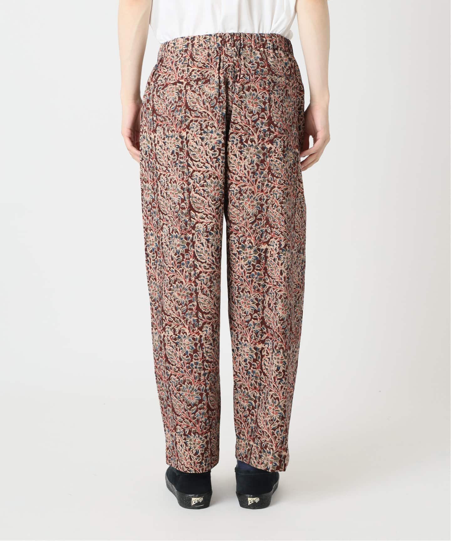 m*u様 tukir kalamkari パンツ　seya. bunai 別注 KALAMKARI プリントパンツ（その他パンツ）｜JOURNAL