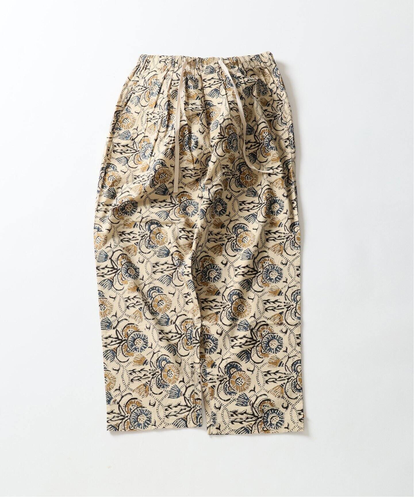 m*u様 tukir kalamkari パンツ　seya. bunai 別注 KALAMKARI プリントパンツ（その他パンツ）｜JOURNAL