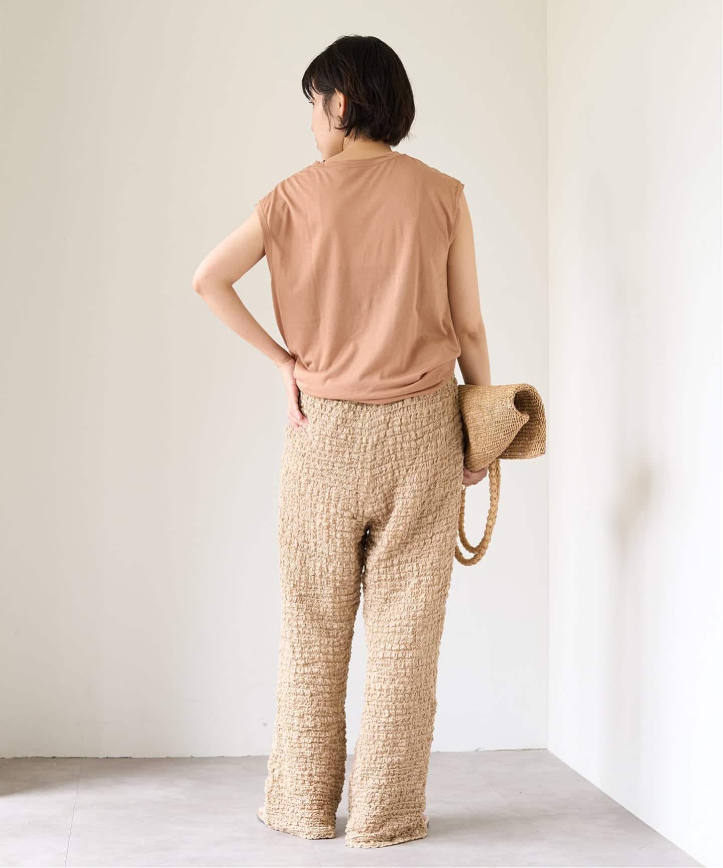 シュリンクイージーパンツ（その他パンツ）｜EMILY WEEK（エミリー