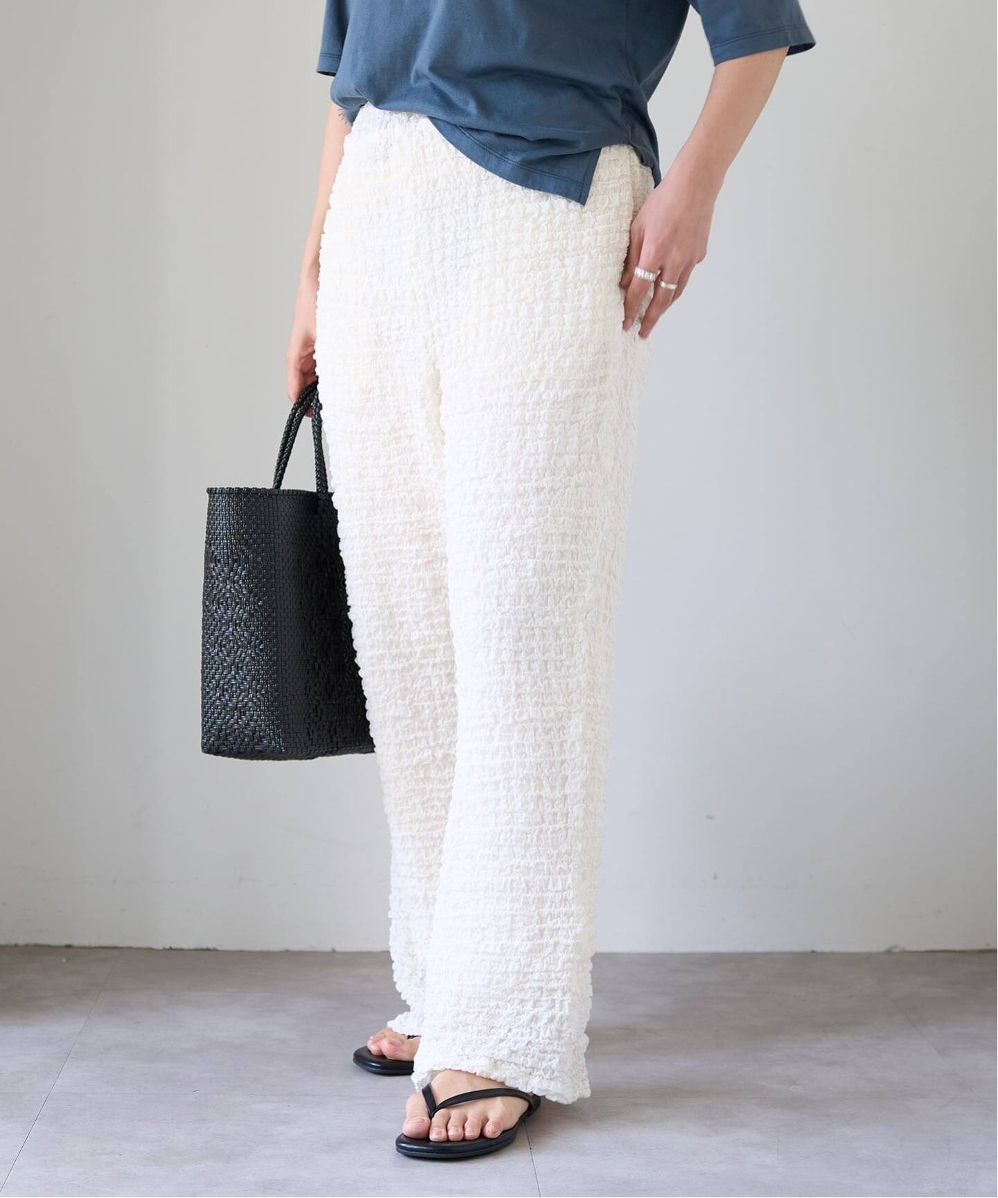 パンツ EMILY WEEK Silk Cupro Easy Pants パンツ EMILY WEEK Silk Cupro Easy Pants EMILY WEEK Silk