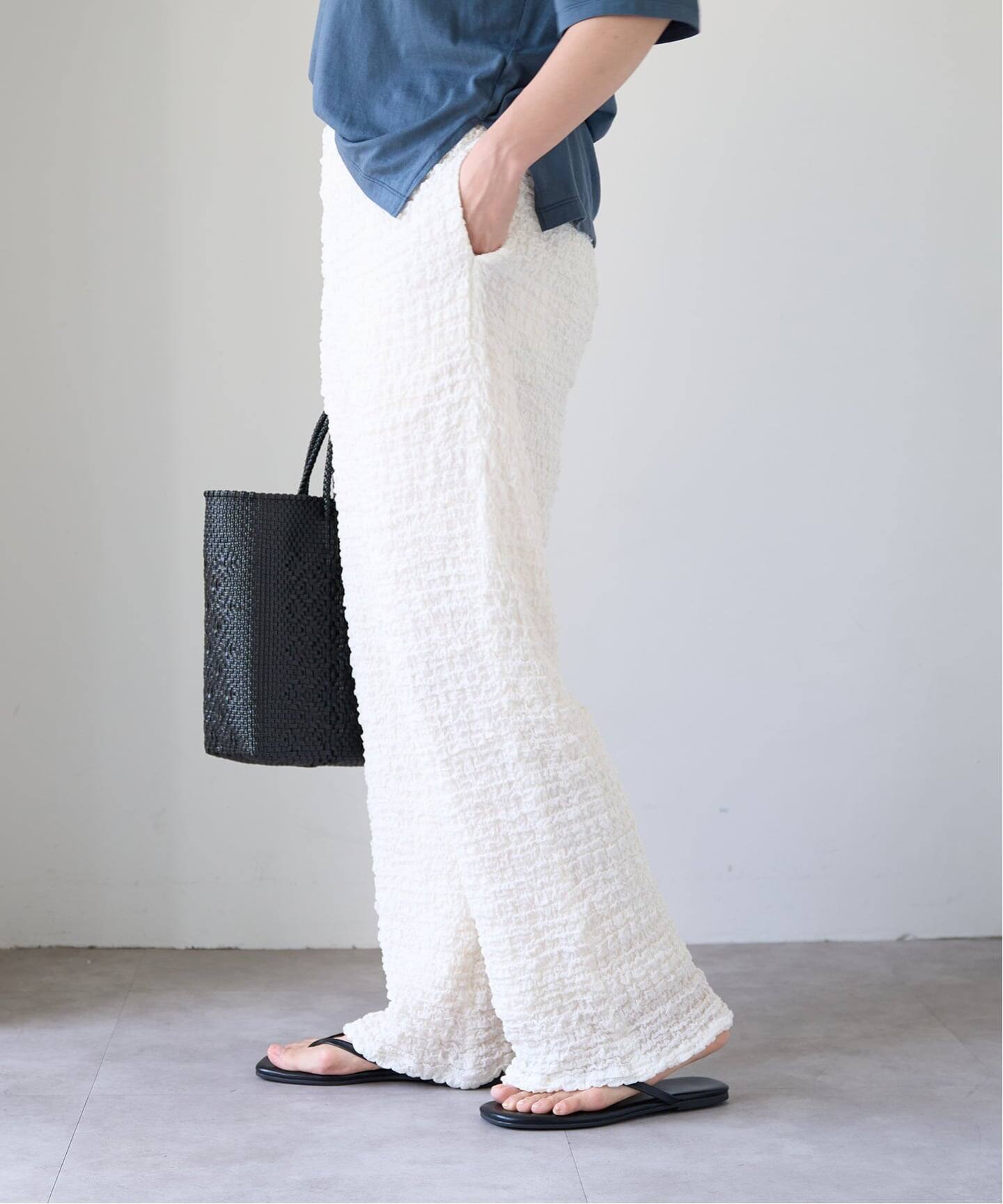 シュリンクイージーパンツ（その他パンツ）｜EMILY WEEK（エミリー