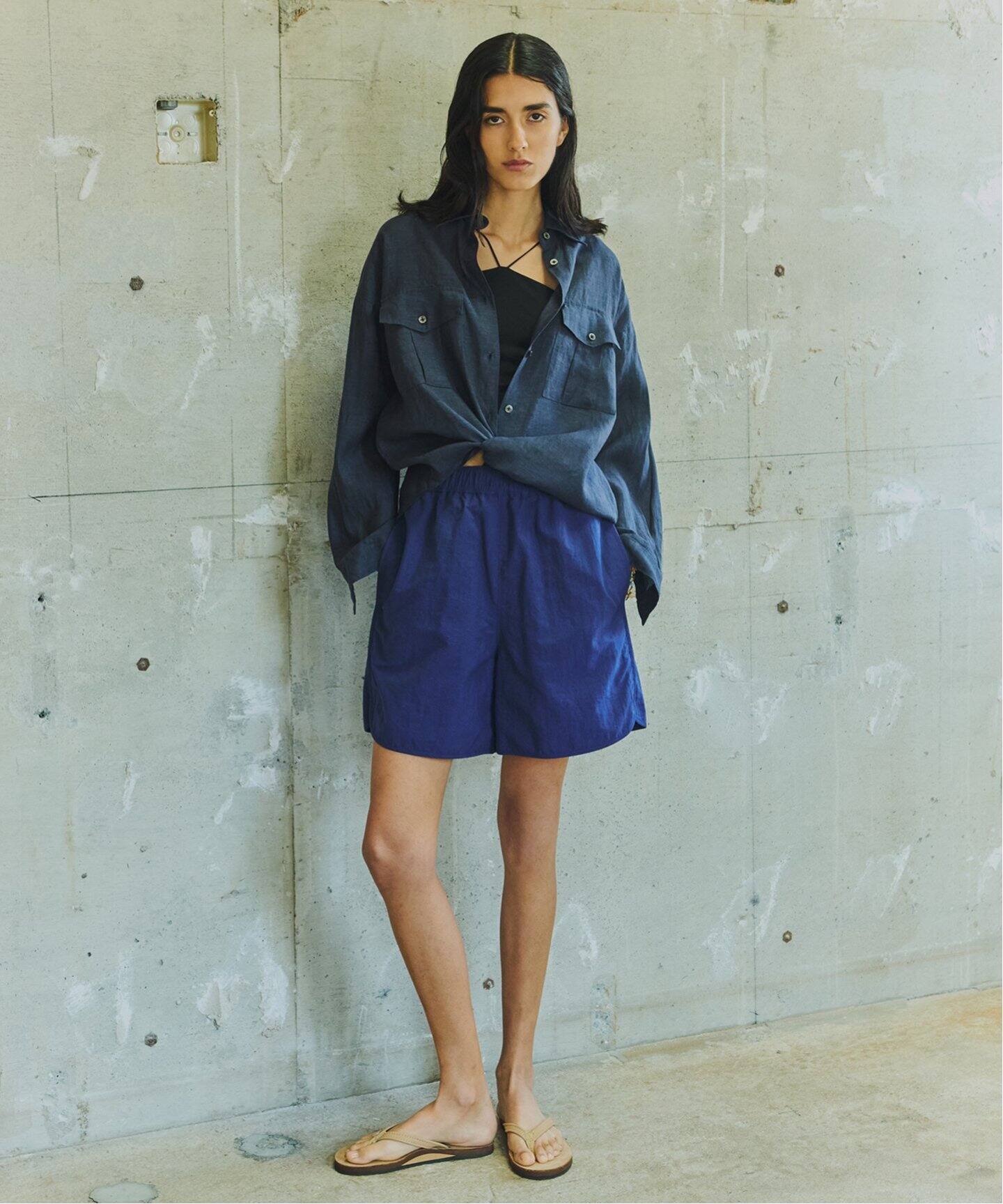 美品　EMILY WEEK×FRAMeWORK Jerseyパンツ　36サイズ FRAMeWORK×EMILY WEEK 「デイリーからアクティブシーンまで活躍