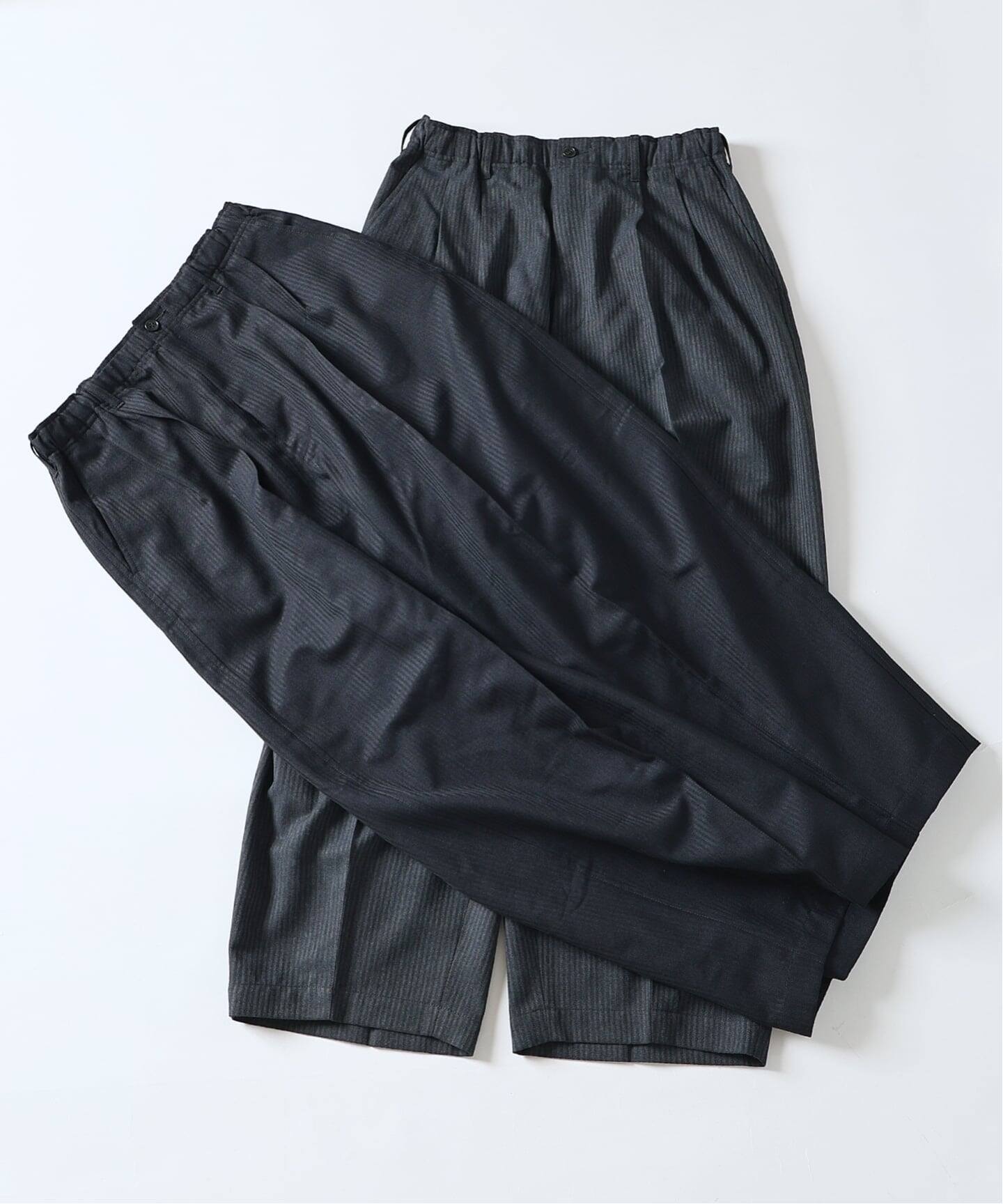 J.S.Homestead / T/R/W ヘリンボーン インフレーション スラックス