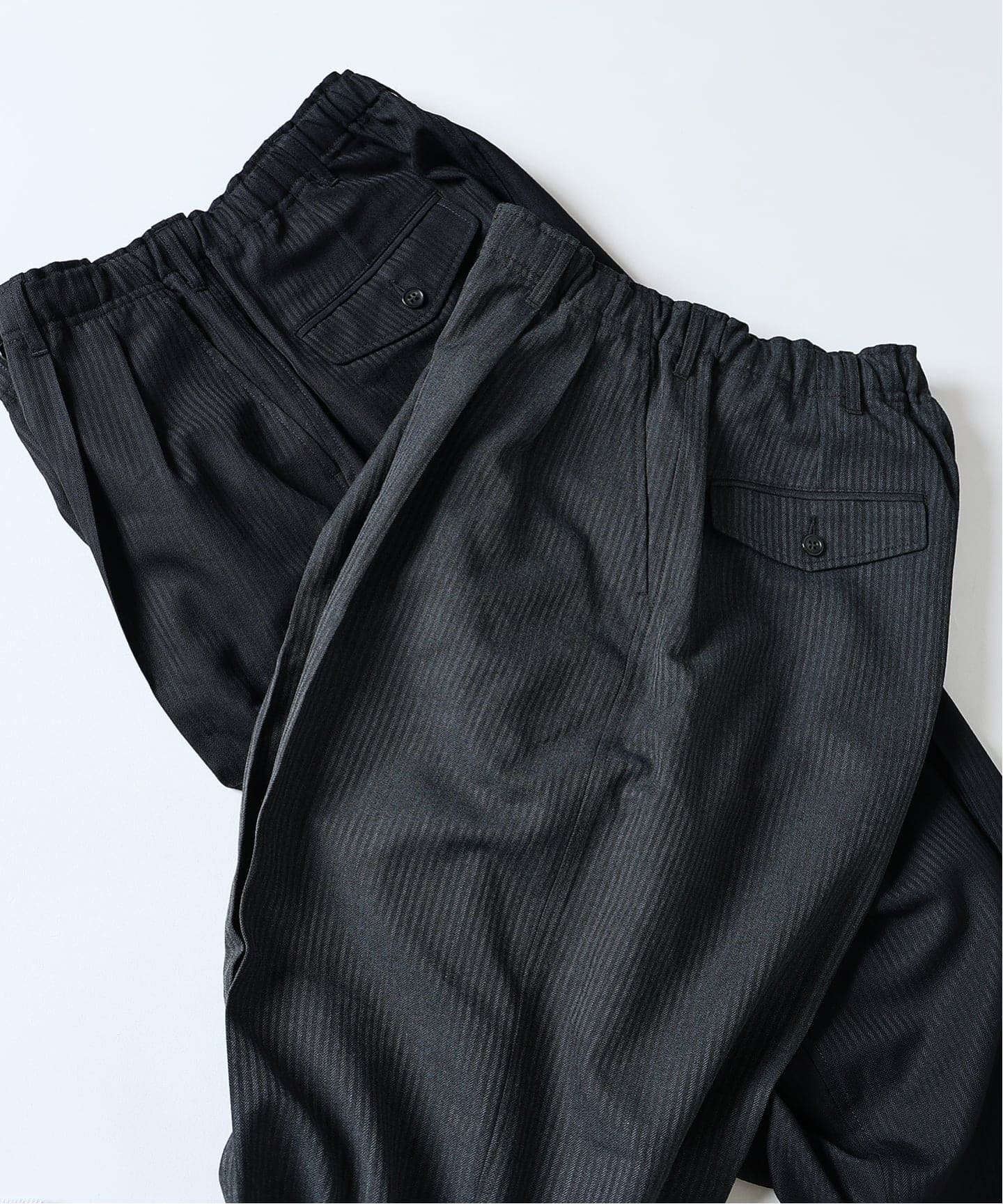 J.S.Homestead / T/R/W ヘリンボーン インフレーション スラックス