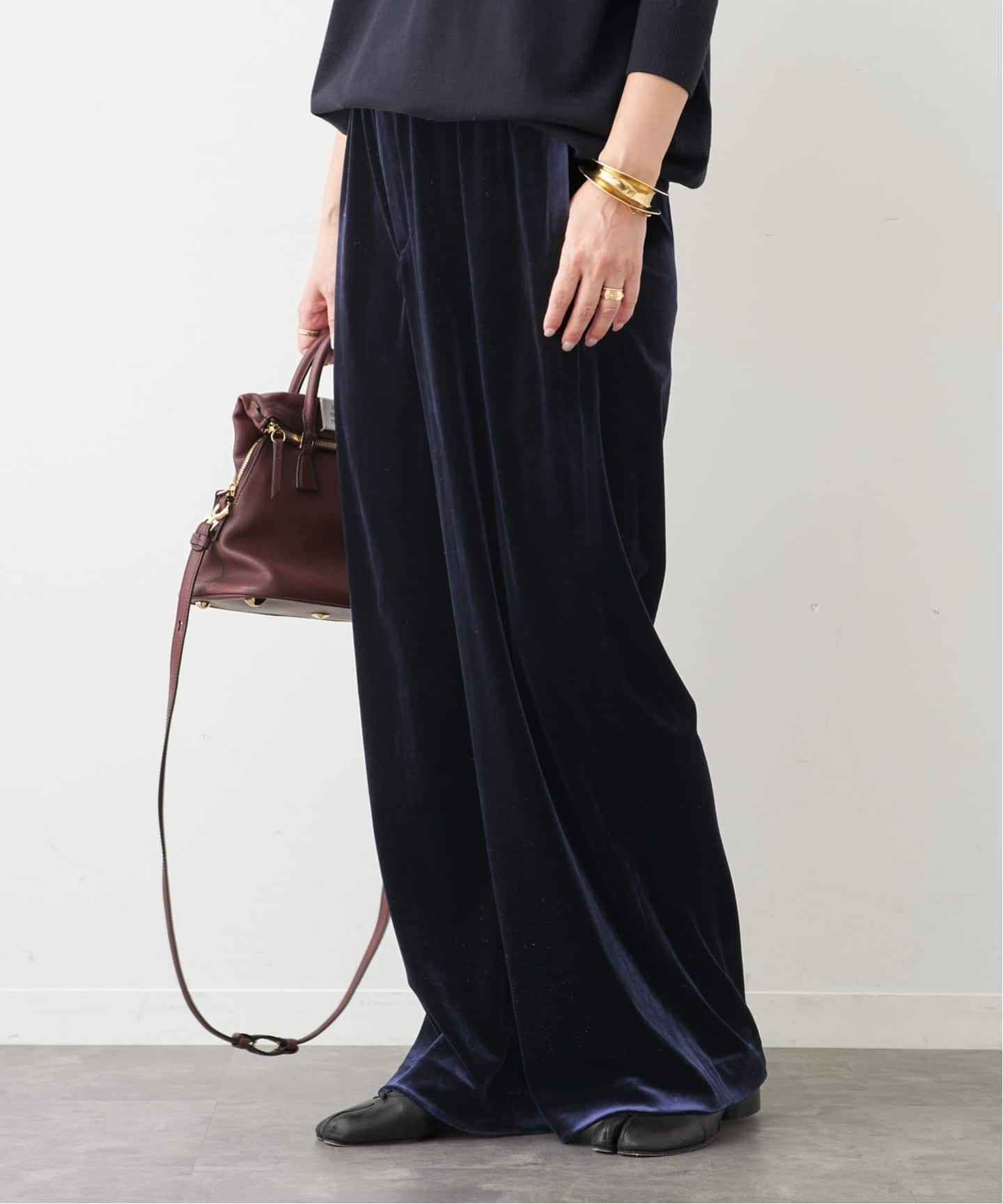 Chic Velor パンツ（その他パンツ）｜Deuxieme Classe（ドゥーズィエム