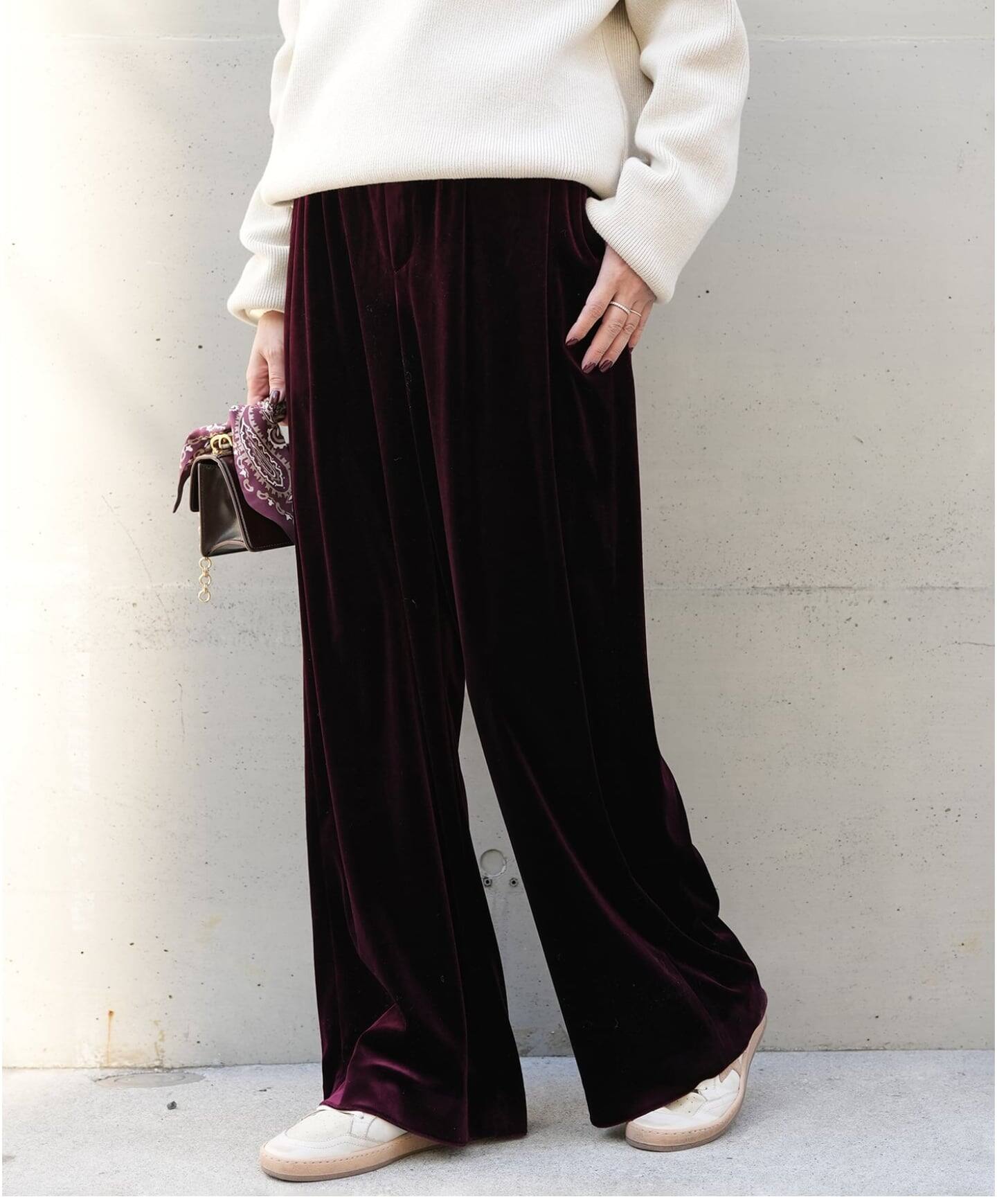 Chic Velor パンツ（その他パンツ）｜Deuxieme Classe（ドゥーズィエム