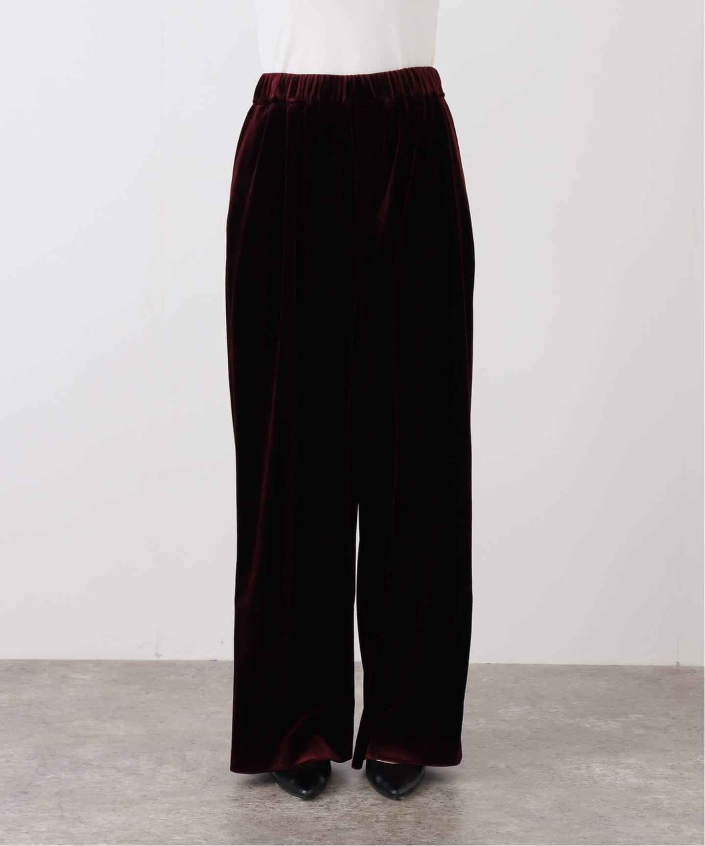 Chic Velor パンツ（その他パンツ）｜Deuxieme Classe（ドゥーズィエム