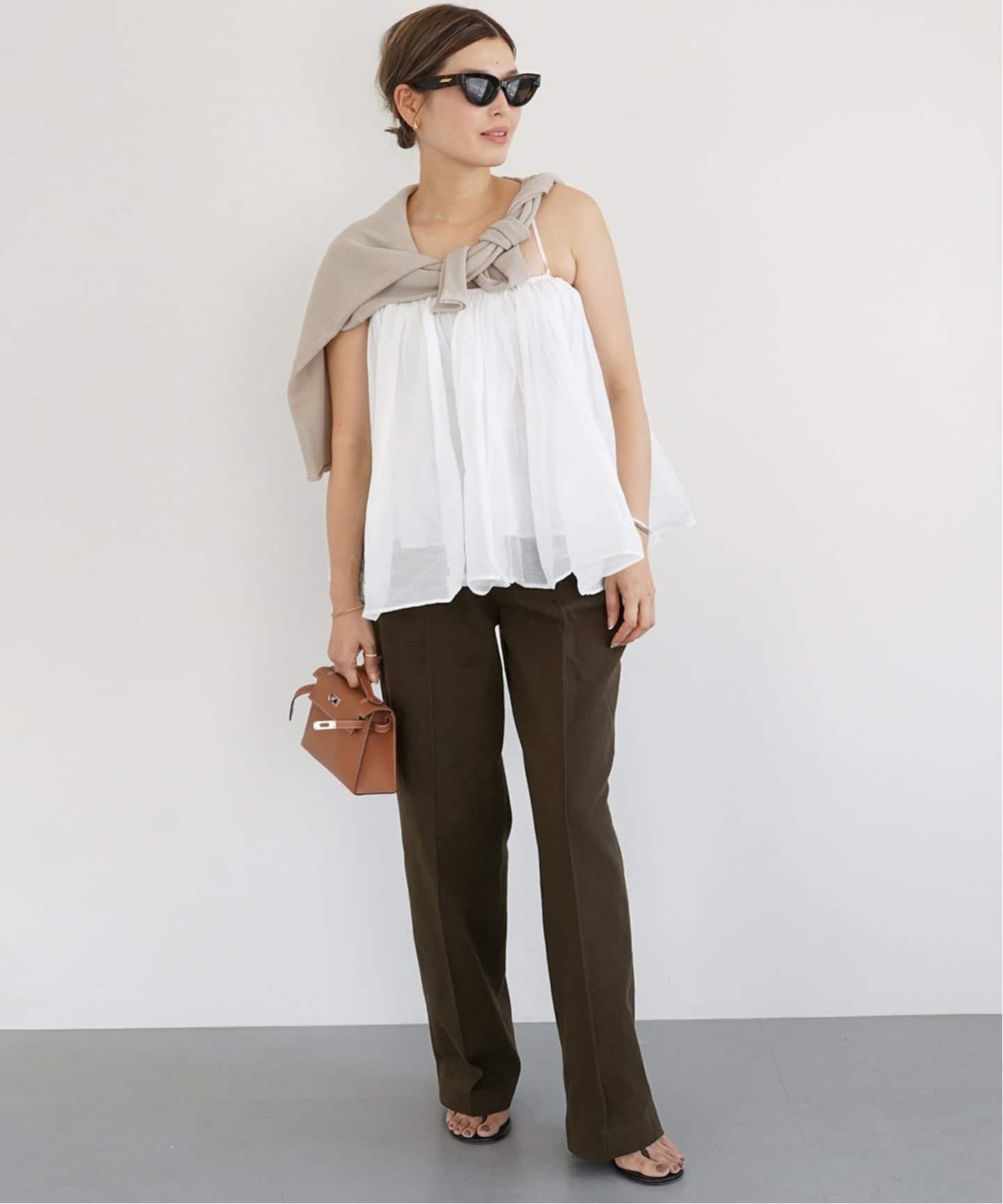 CELERI Cotton Linen パンツ（その他パンツ）｜Deuxieme Classe