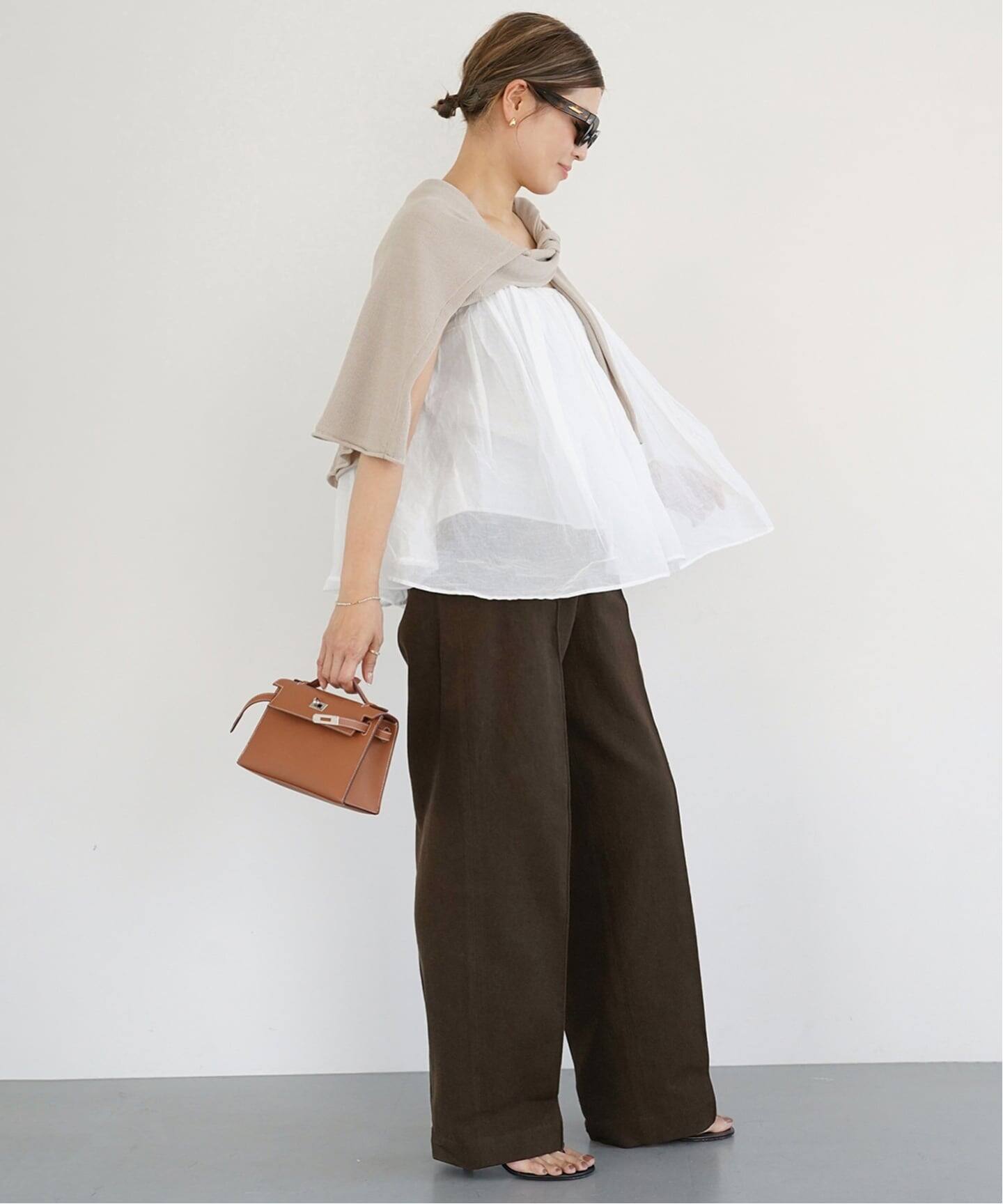 CELERI Cotton Linen パンツ（その他パンツ）｜Deuxieme Classe