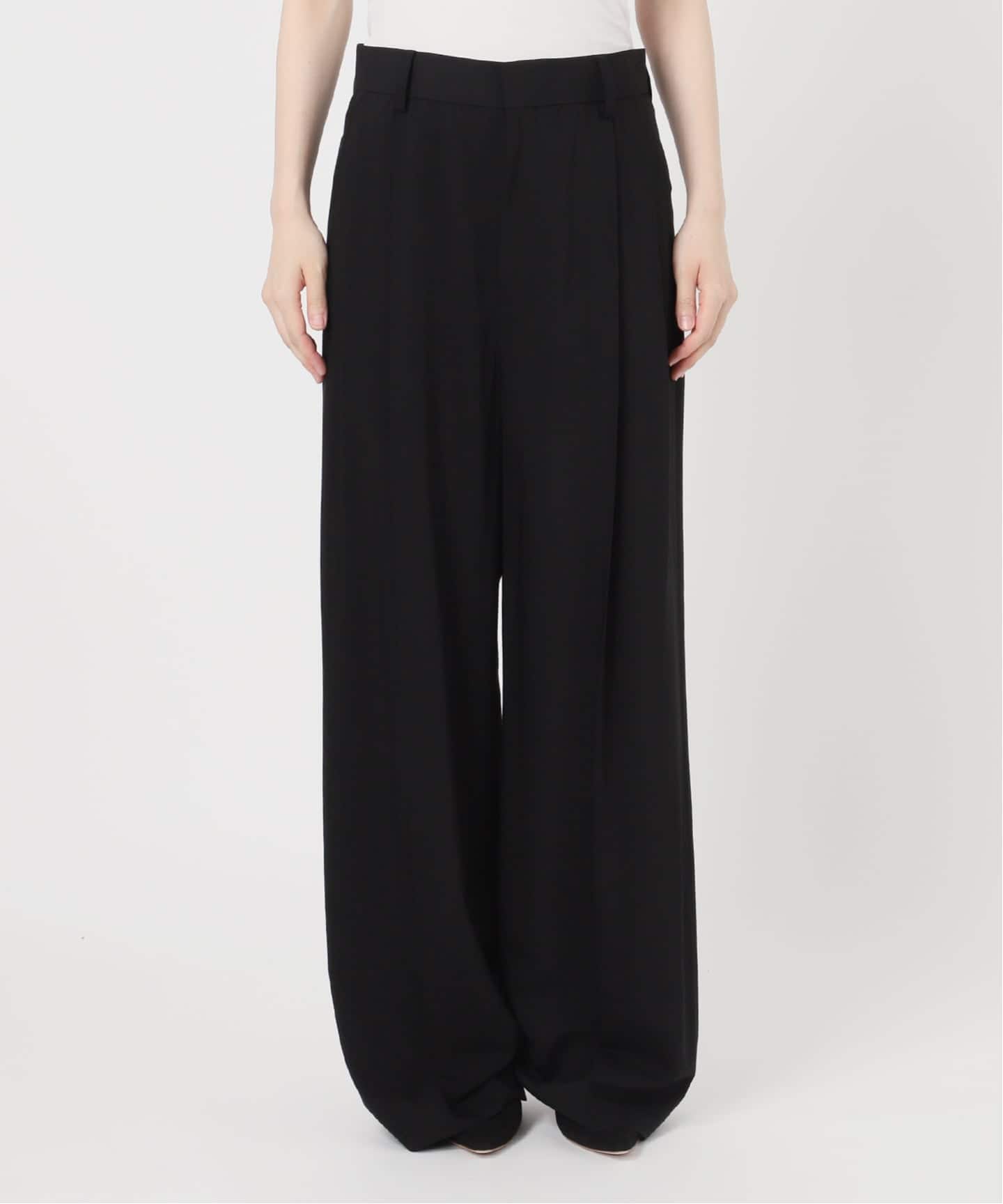 Deuxieme Classe スラックス 紫 0204124N0108 Enchant narrow パンツ（スラックス）｜Deuxieme Classe