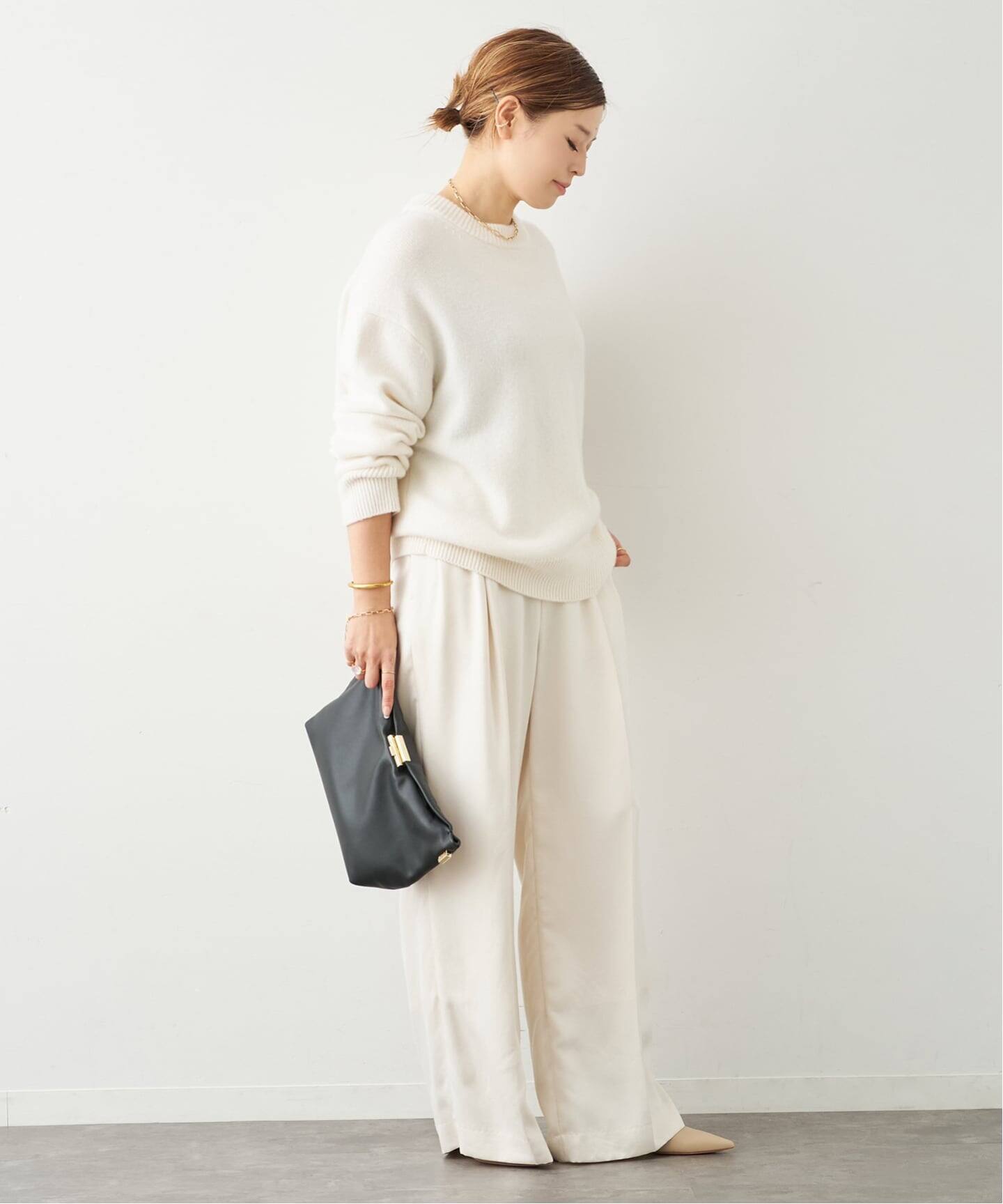 CUPRA TUCK パンツ（スラックス）｜Deuxieme Classe（ドゥーズィエム