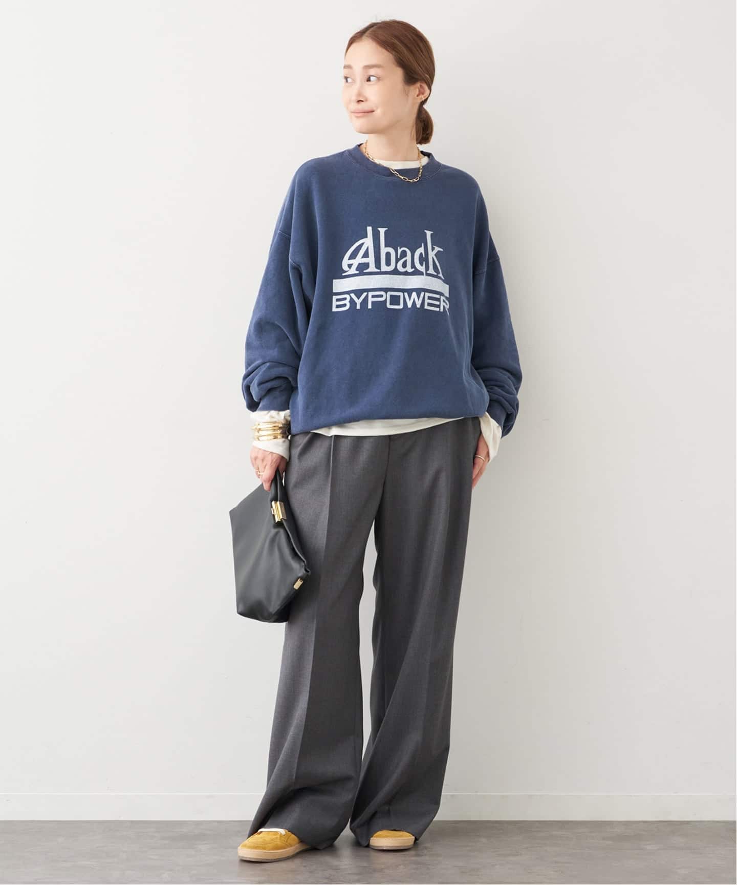 WOOL TUCK パンツ（スラックス）｜Deuxieme Classe（ドゥーズィエム