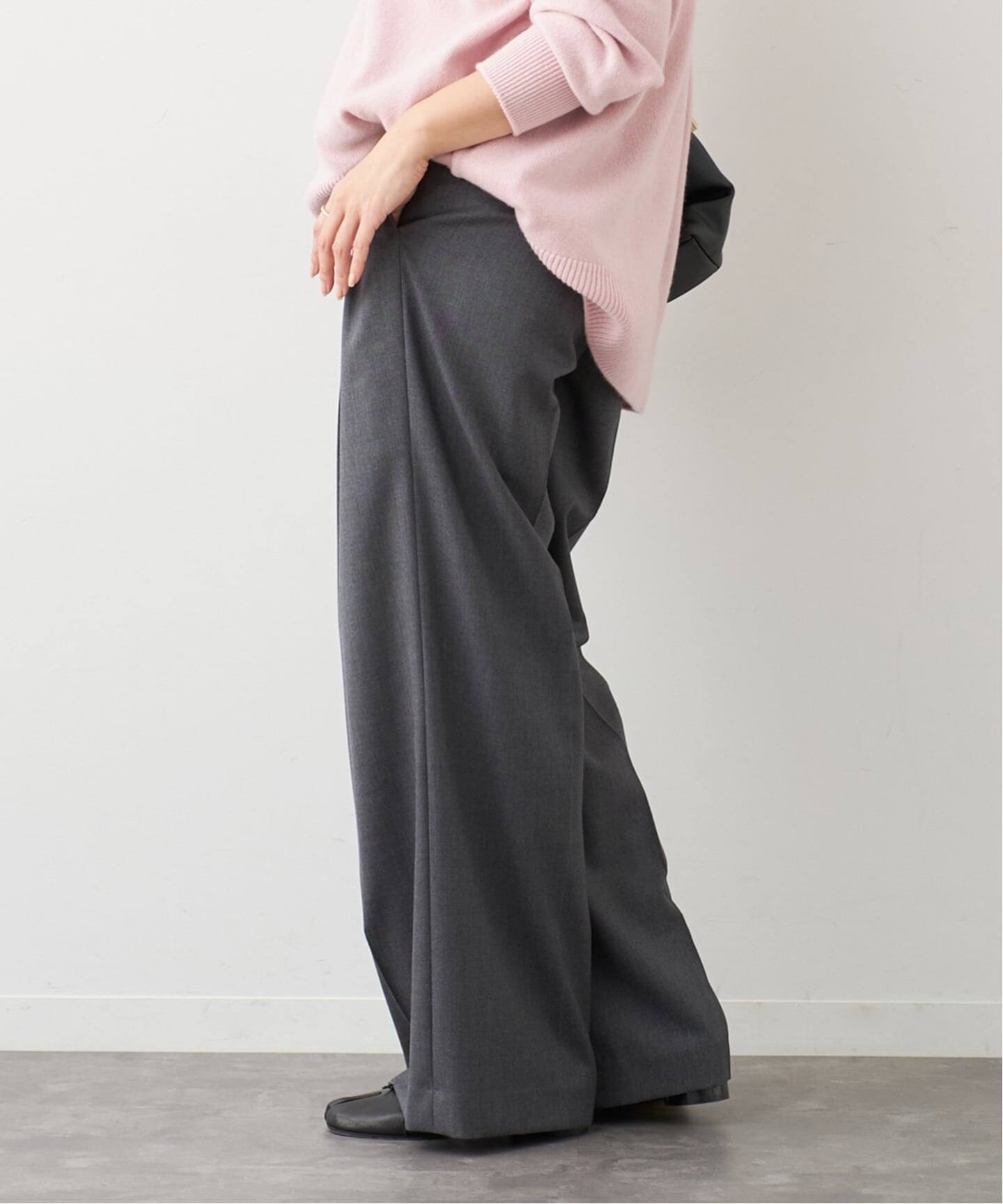 WOOL TUCK パンツ（スラックス）｜Deuxieme Classe（ドゥーズィエム