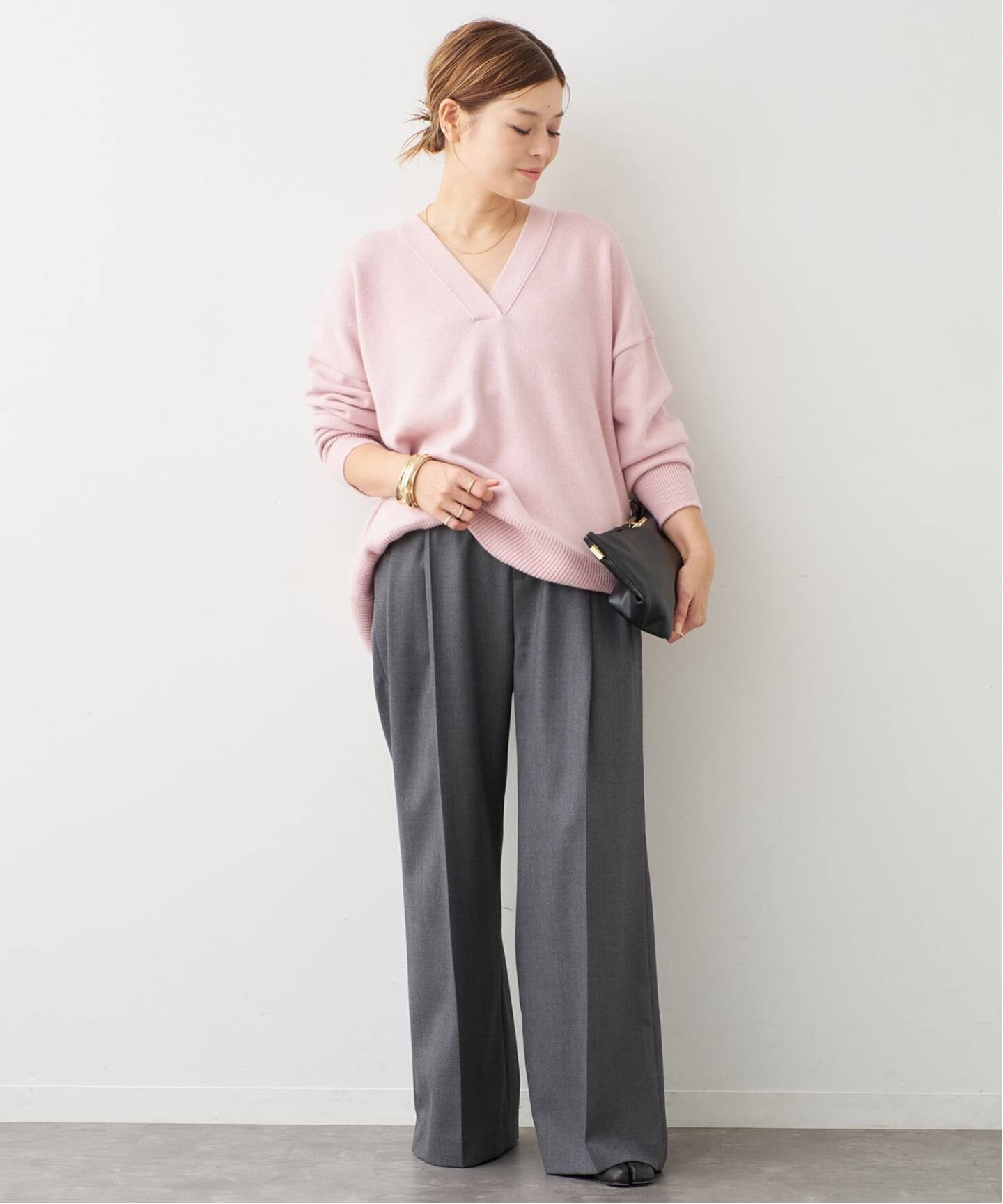 WOOL TUCK パンツ（スラックス）｜Deuxieme Classe（ドゥーズィエム