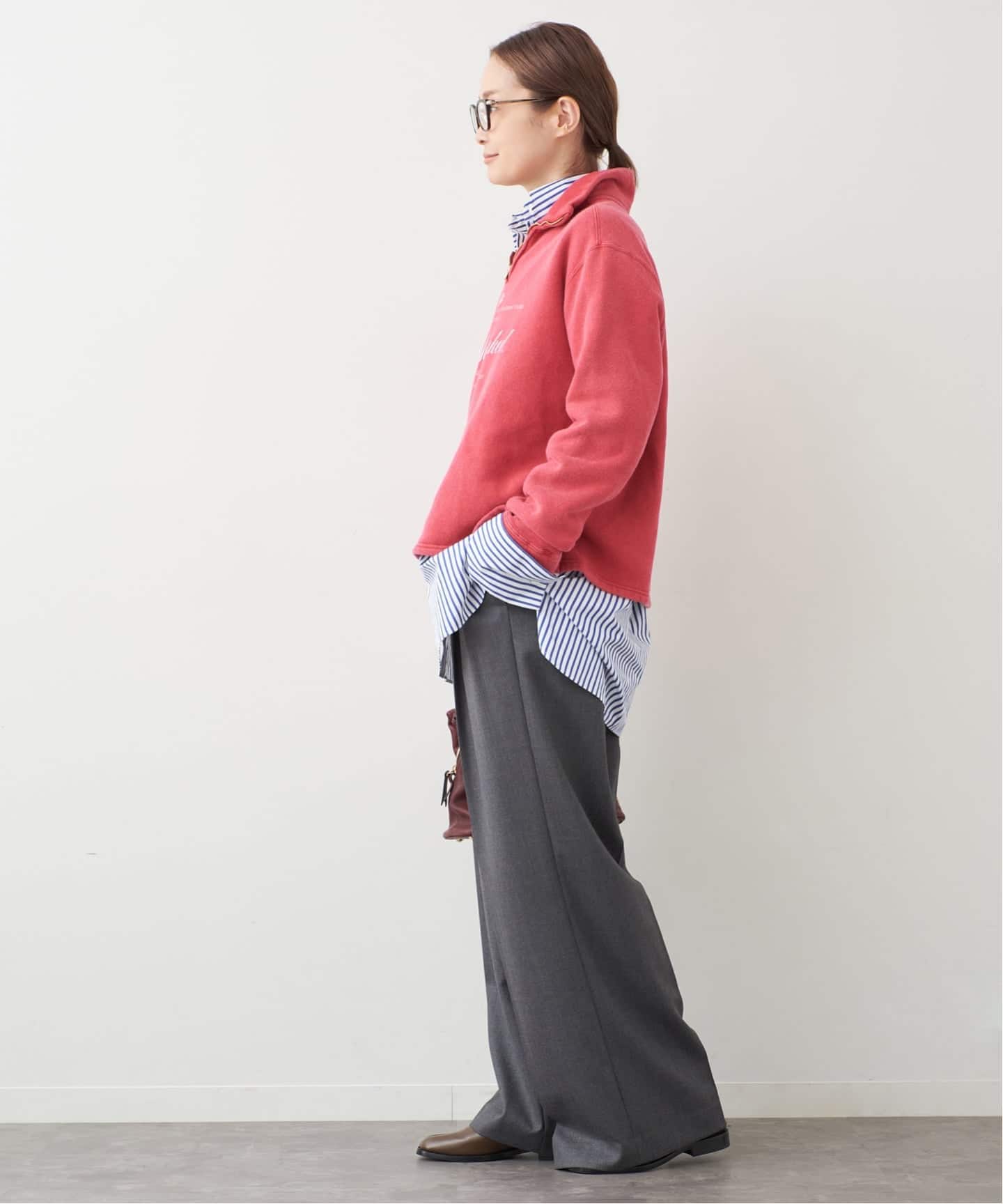 WOOL TUCK パンツ（スラックス）｜Deuxieme Classe（ドゥーズィエム