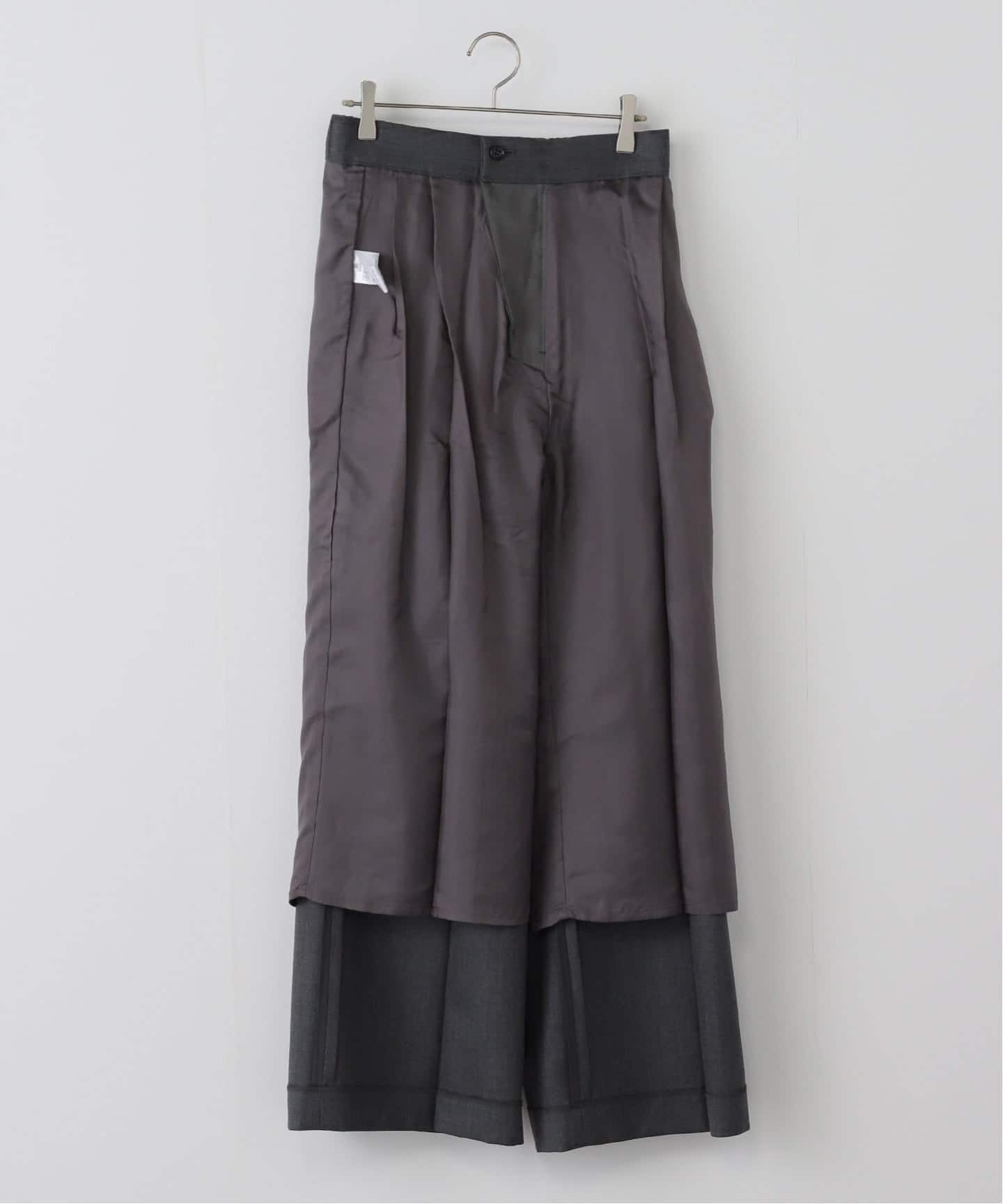 WOOL TUCK パンツ（スラックス）｜Deuxieme Classe（ドゥーズィエム
