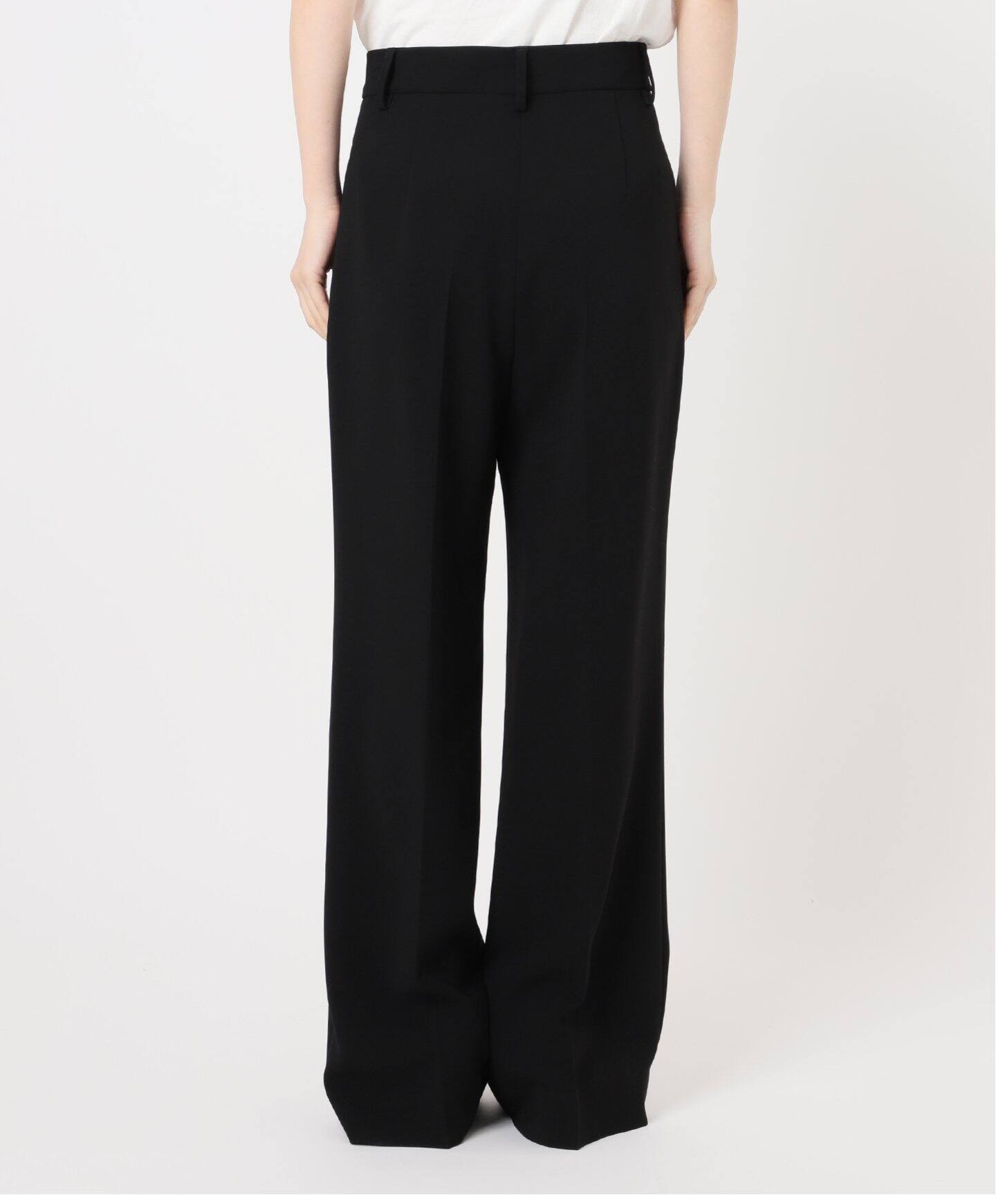 トリアセジョーゼット タックパンツ（スラックス）｜Deuxieme Classe  