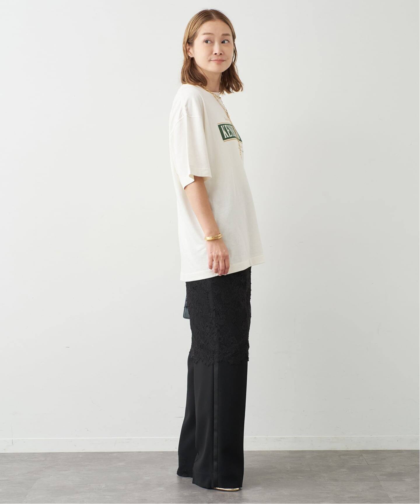 ドゥーズィエムクラス トリアセリネン semi flare パンツ 36 ドゥーズィエムクラス トリアセリネン semi flare パンツ 36