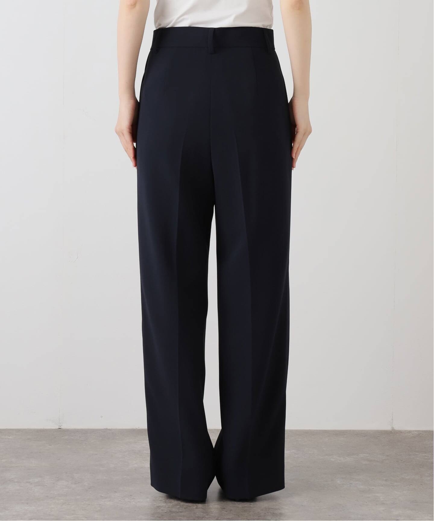 トリアセジョーゼット タキシード パンツ（スラックス）｜Deuxieme