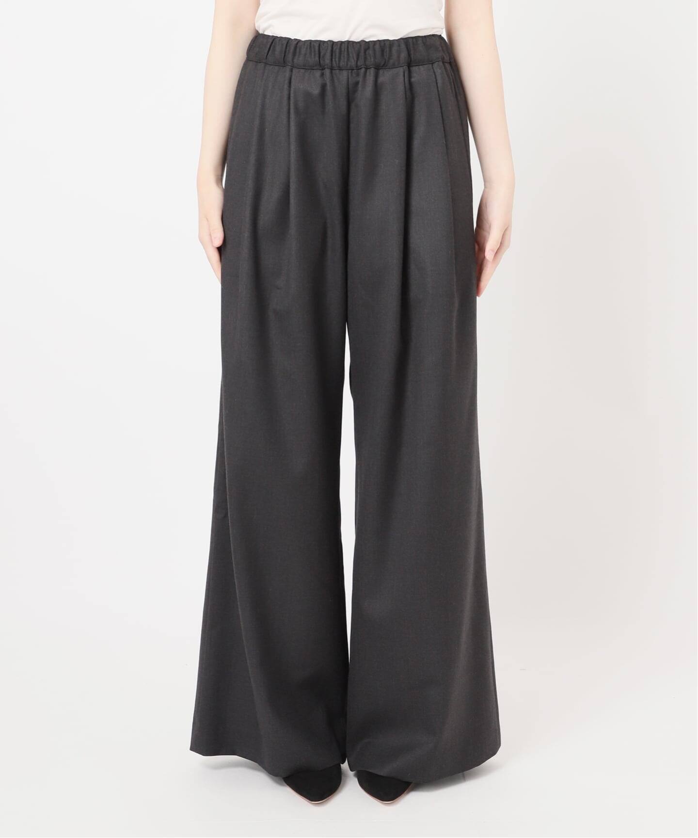 VICTORIANSERGE イージーパンツ（スラックス）｜Deuxieme Classe