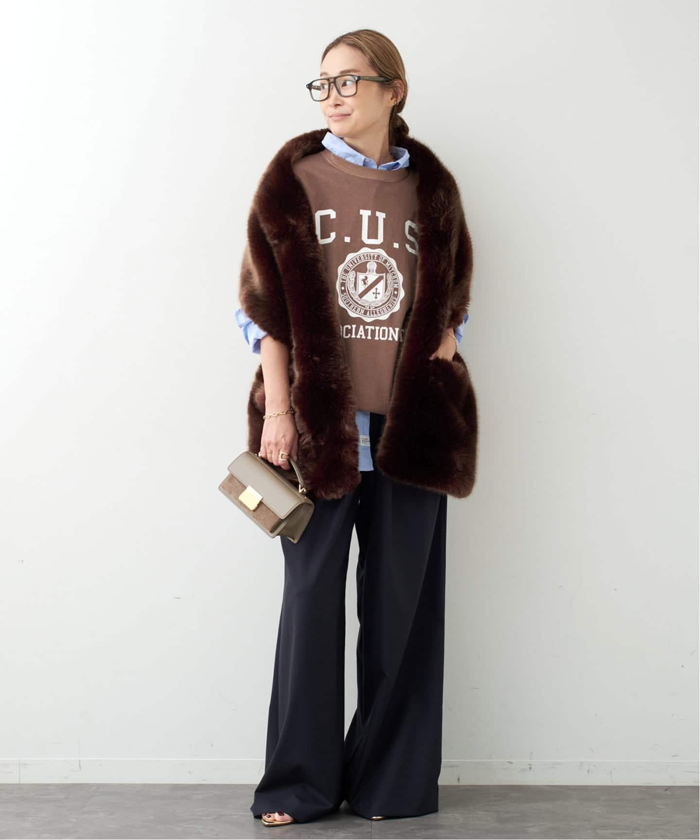 ドゥーズィエムクラス Victorian falling パンツ34 DEUXIEME CLASSE