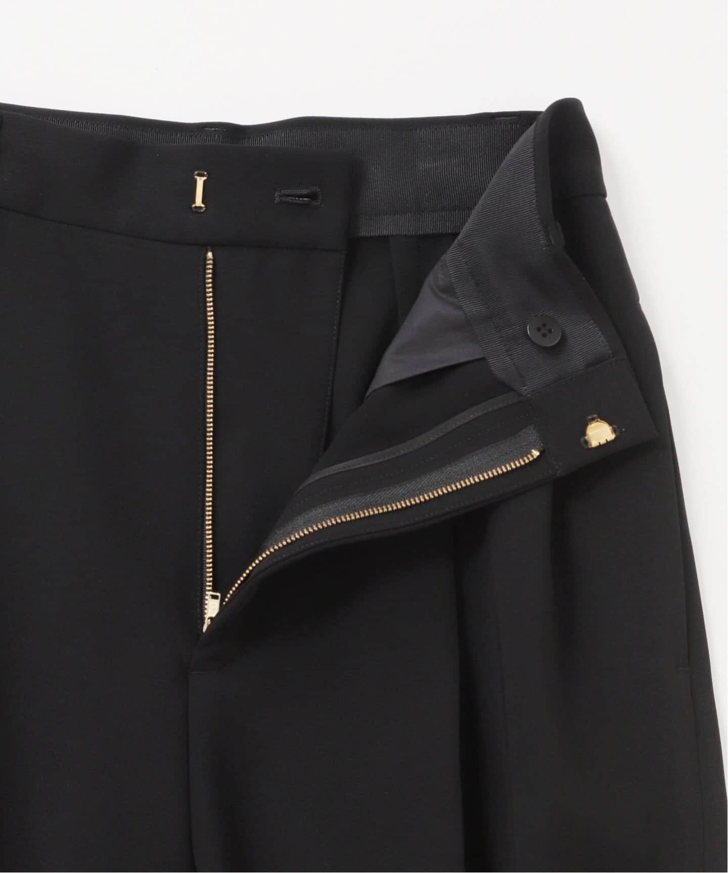 トリアセジョーゼット タックパンツ（スラックス）｜Deuxieme Classe