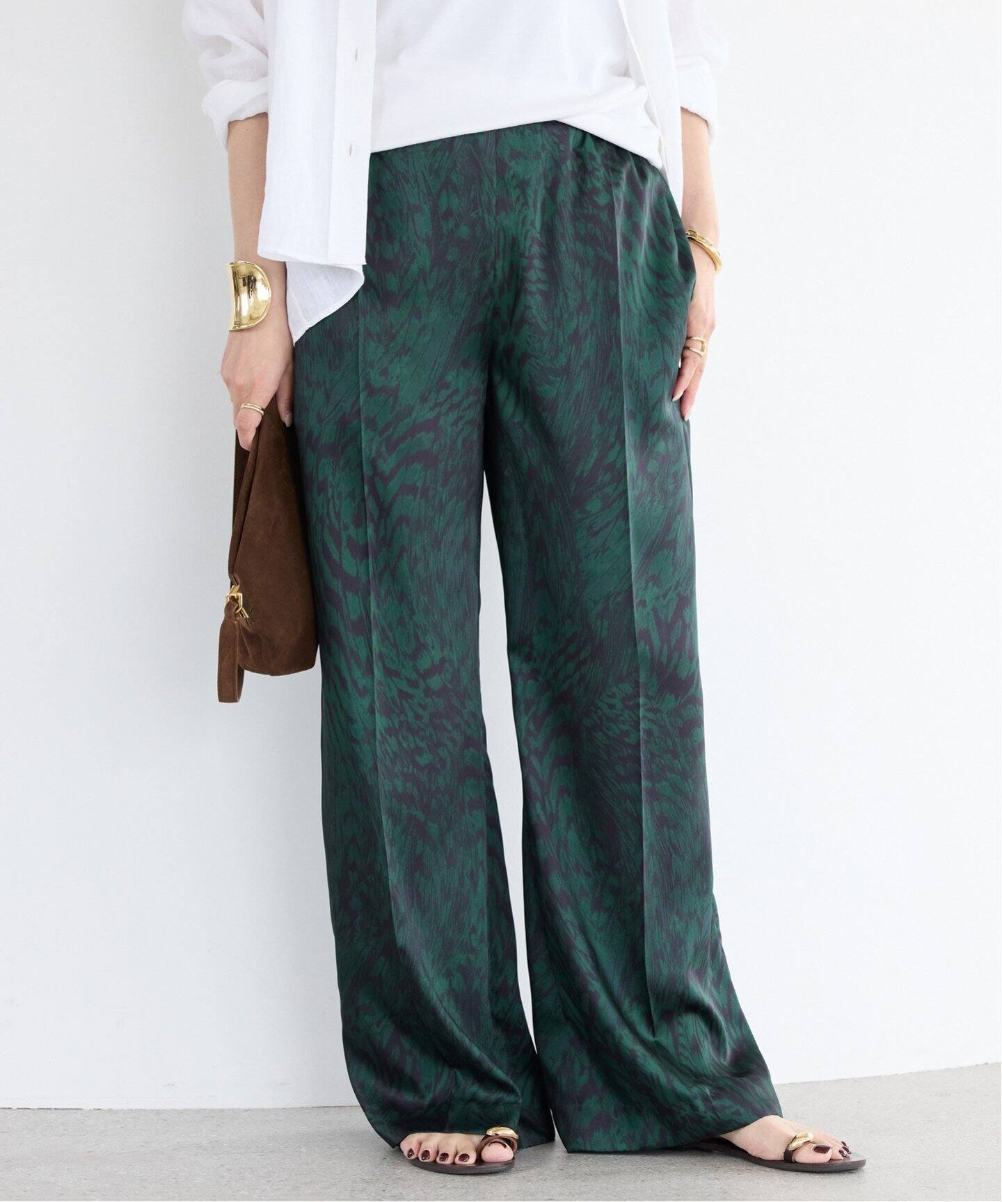 Rita twill パンツ★ボルドー36 追加 Rita twill パンツ（その他パンツ）｜Deuxieme Classe