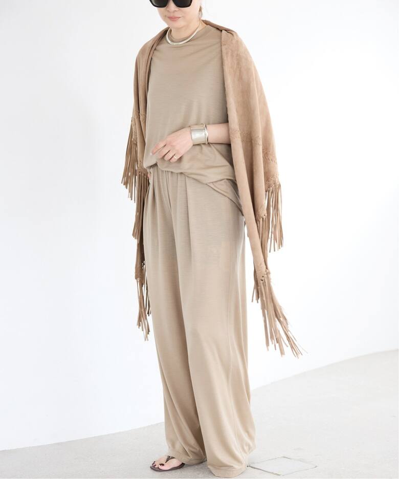 Prime wool jersey パンツ（その他パンツ）｜Deuxieme Classe  