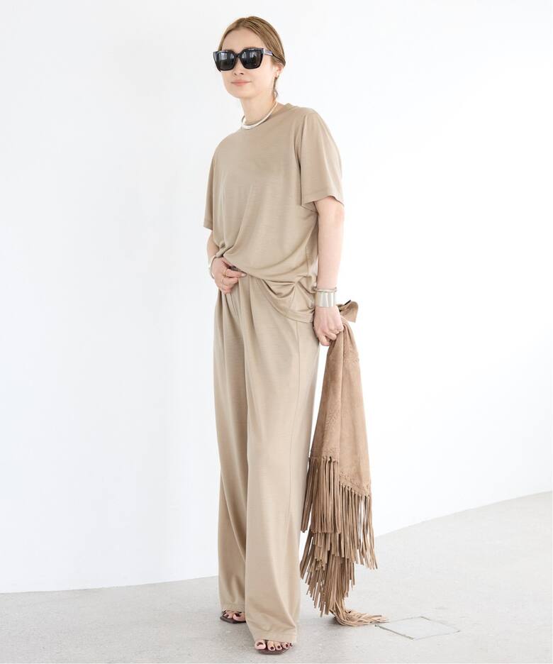 Prime wool jersey パンツ（その他パンツ）｜Deuxieme Classe  