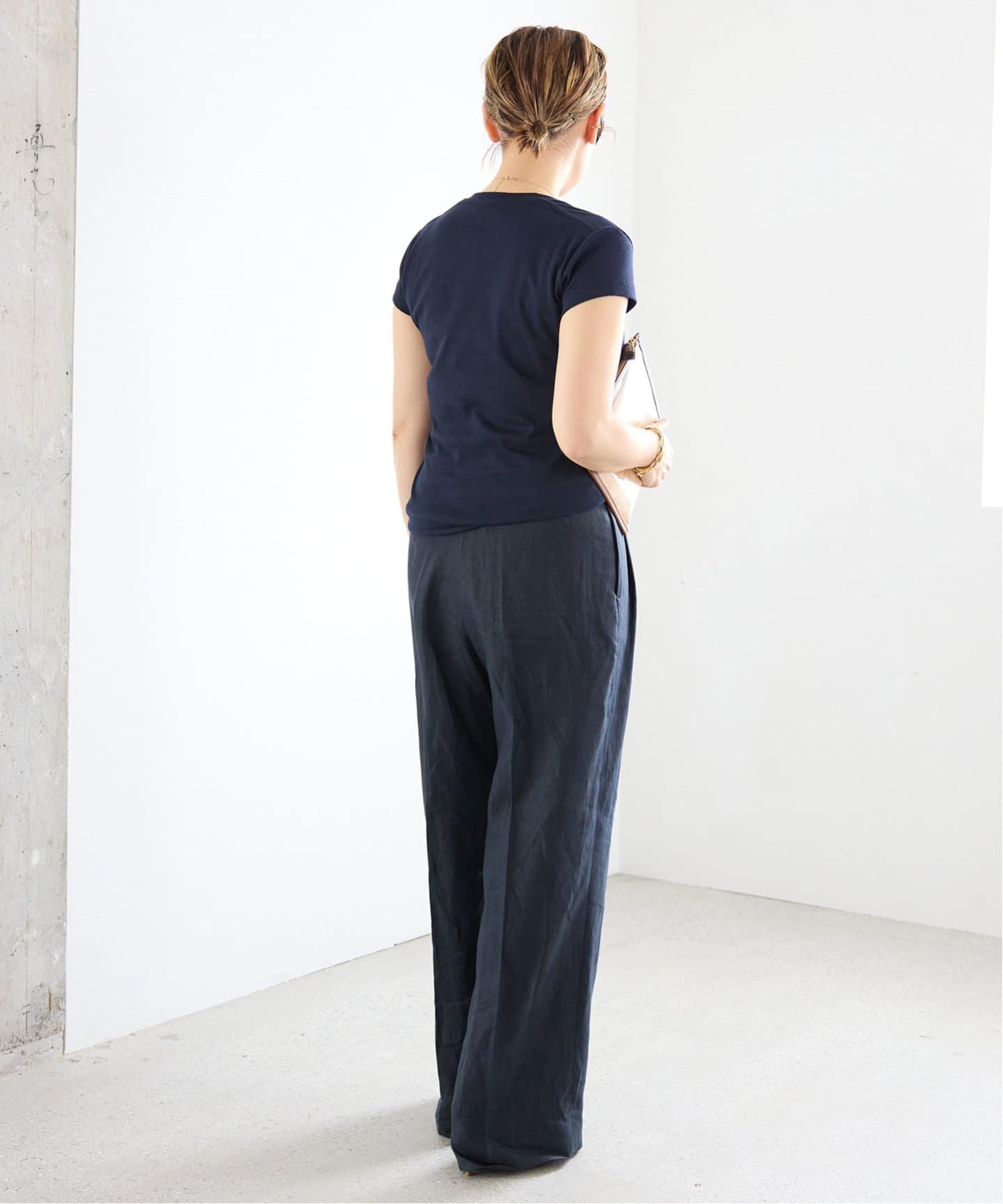 OGLINEN タックパンツ（スラックス）｜Deuxieme Classe