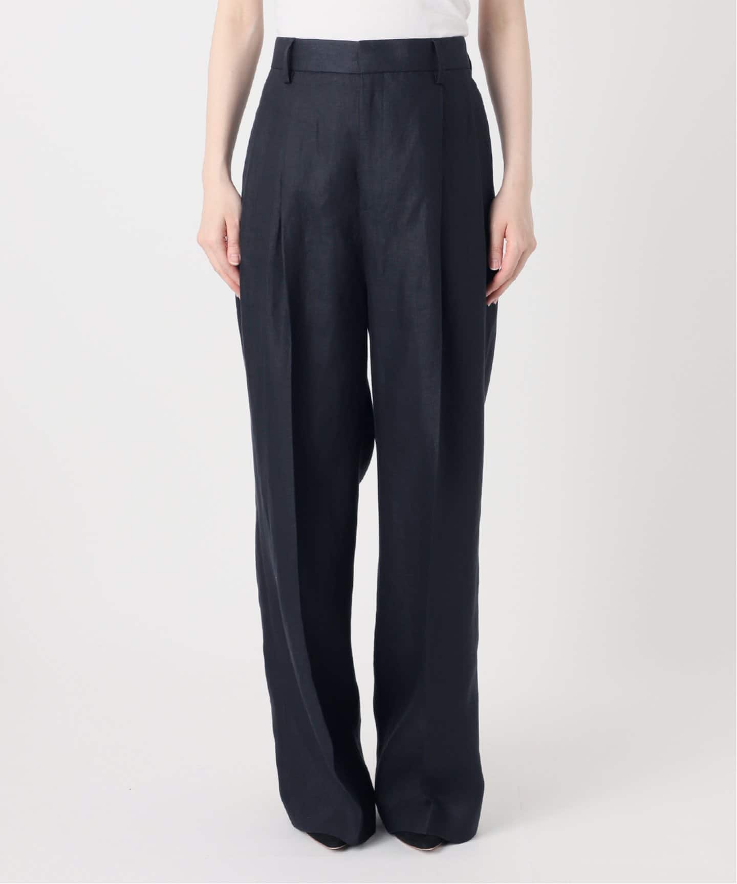 Deuxieme Classe dumblefit タックパンツ 34 ブラック dumblefit タックパンツ（その他パンツ）｜Deuxieme Classe