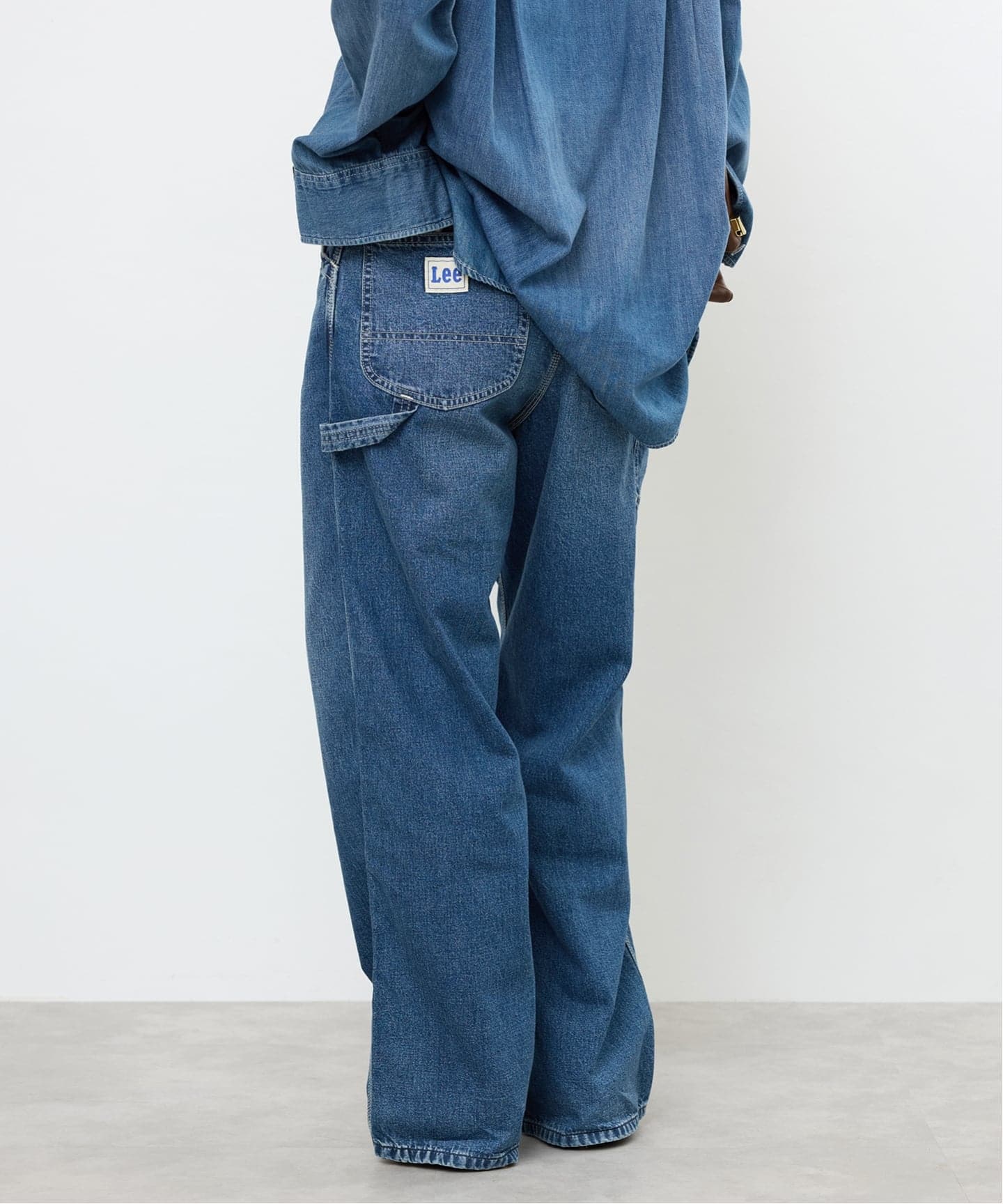 新品 Deuxieme Classe Lee 別注 ペインターデニム ホワイト Deuxieme Classe】23SS・Lee 別注 ペインターデニム