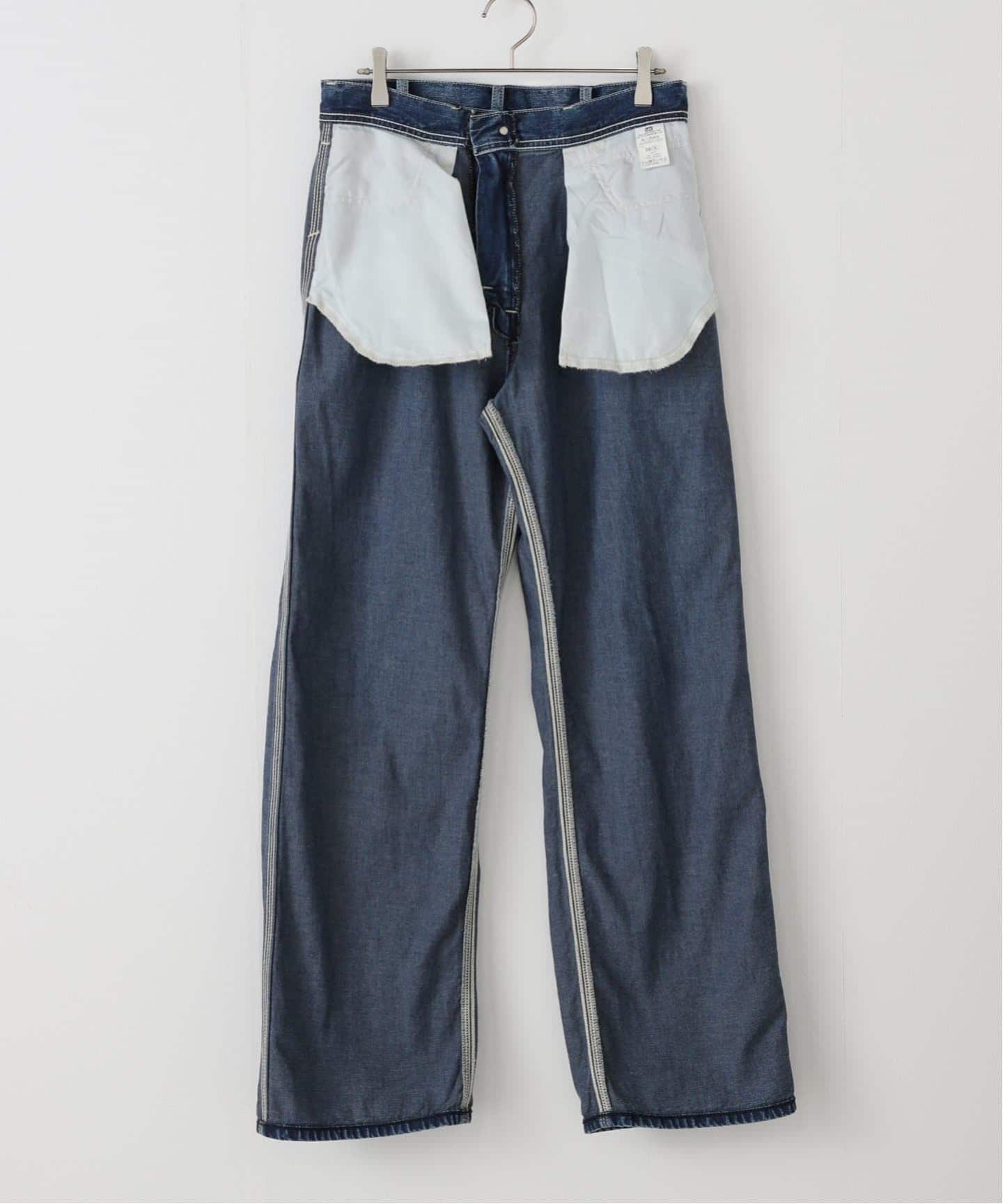 完売今期Deuxieme Classe Lee painterホワイトデニム38 完売今期Deuxieme Classe Lee painterホワイトデニム38