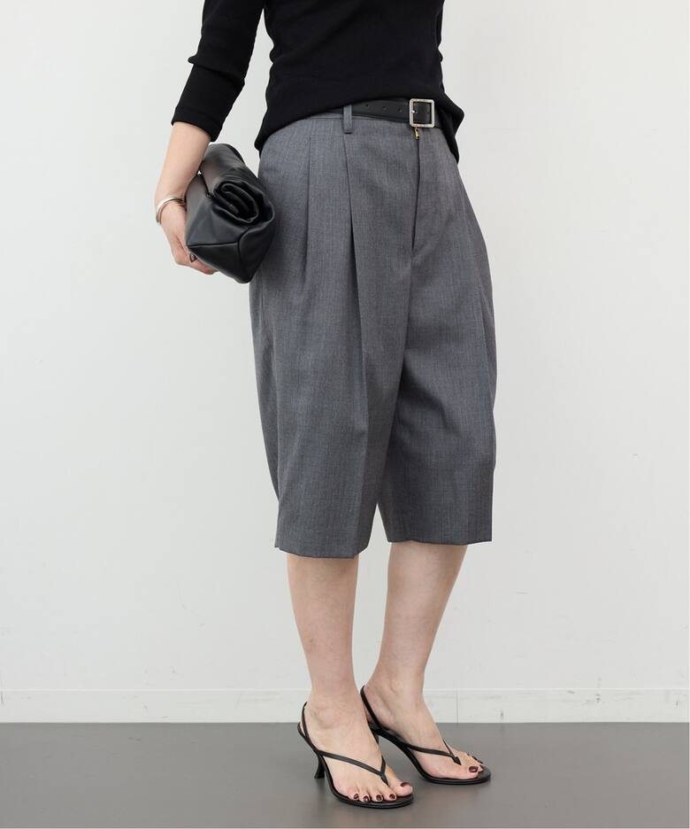 Deuxieme Classe 24AW Enchant ブラウス グレー Enchant ショート 