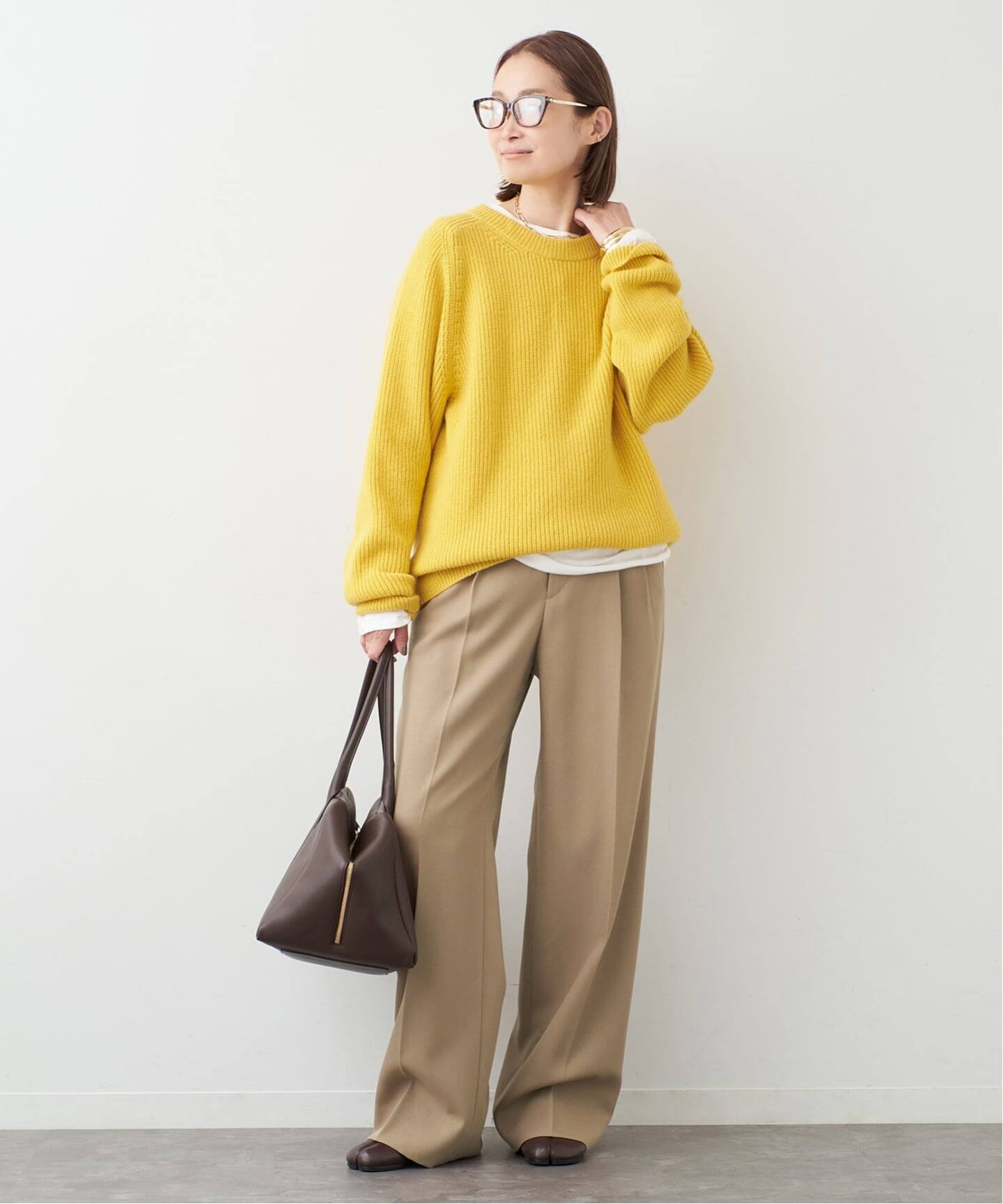 Polished パンツ（スラックス）｜Deuxieme Classe（ドゥーズィエム