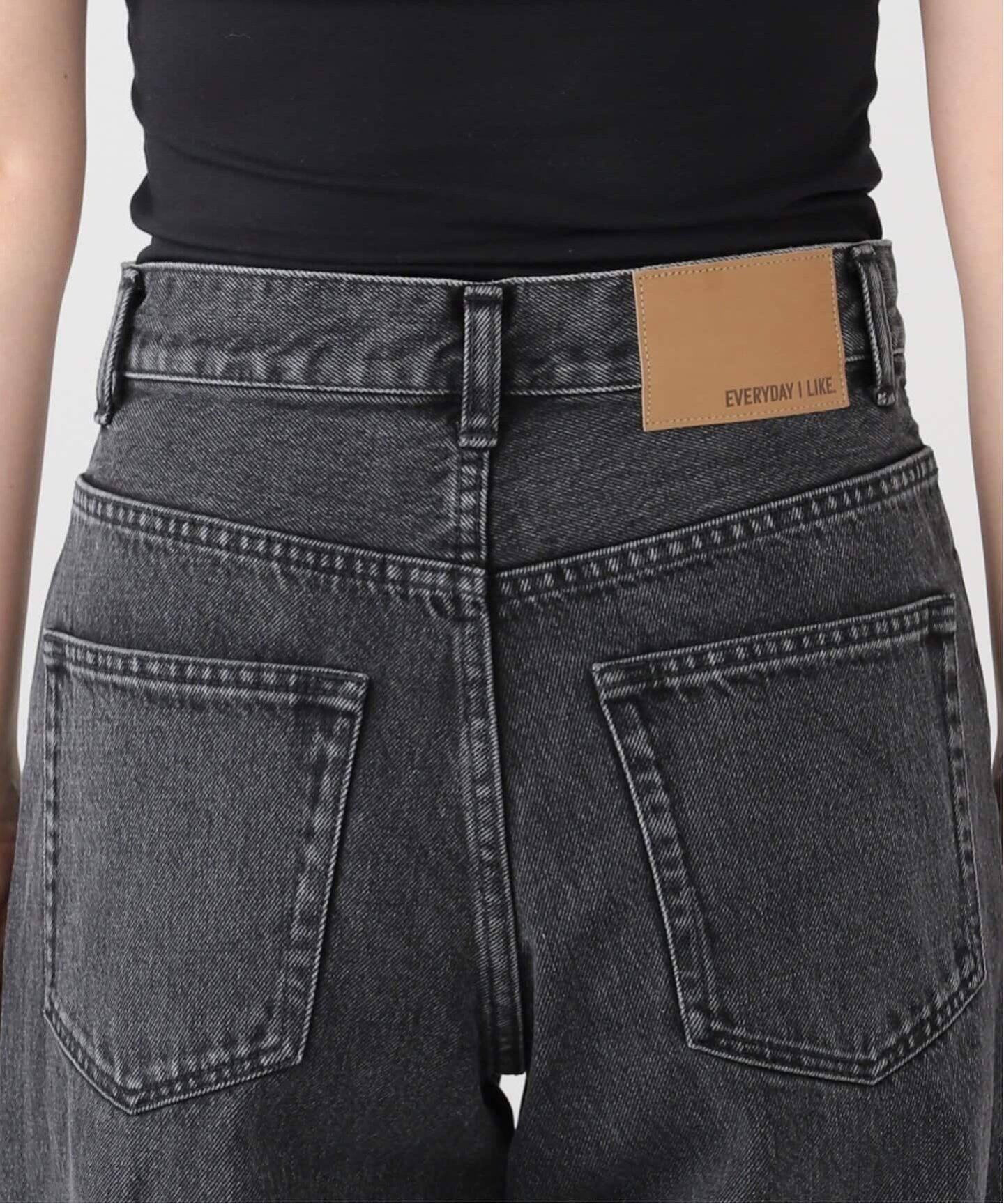 Loose Jeans (GRAY)（デニムパンツ・ジーンズ）｜Deuxieme