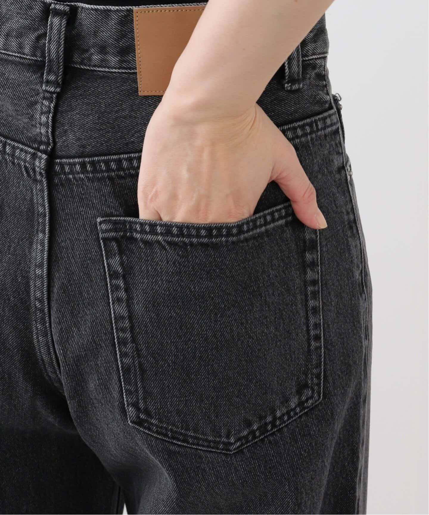 Loose Jeans (GRAY)（デニムパンツ・ジーンズ）｜Deuxieme